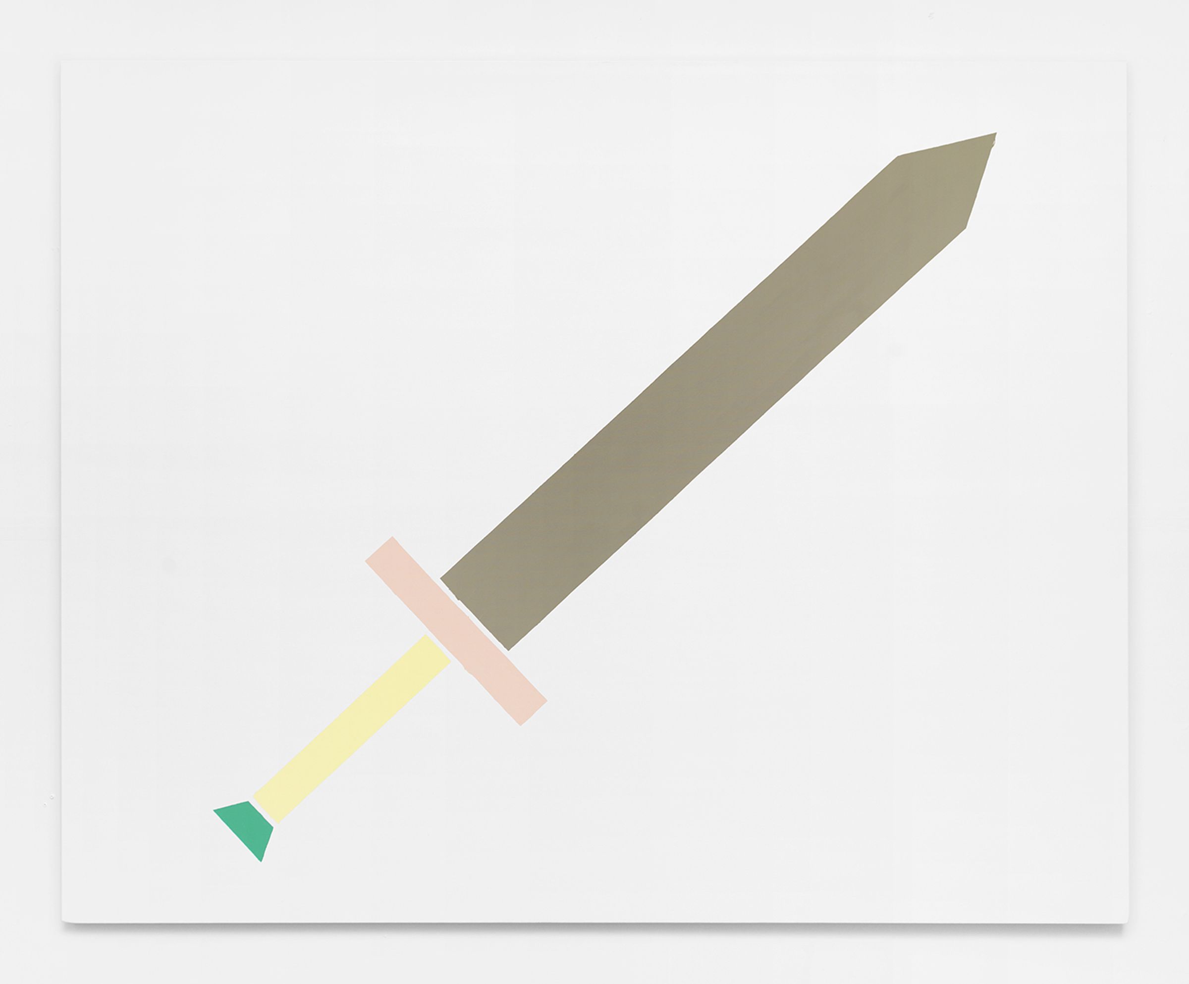Andrew Gbur, The Sword Paintings at Joe Sheftel Gallery, photo 2