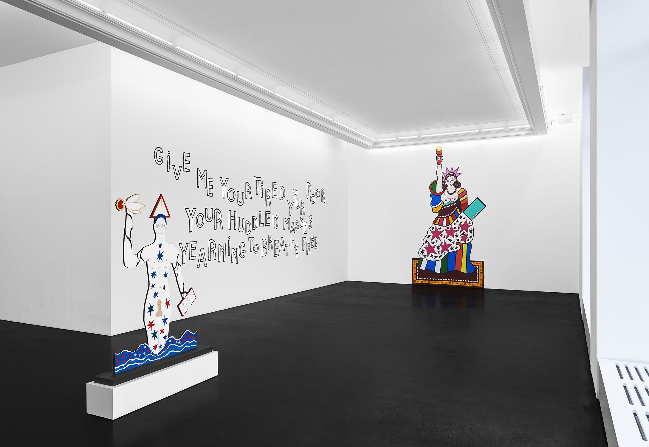 Dorothy Iannone, Lady Liberty Meets Her Match at Peres Projects, photo 7