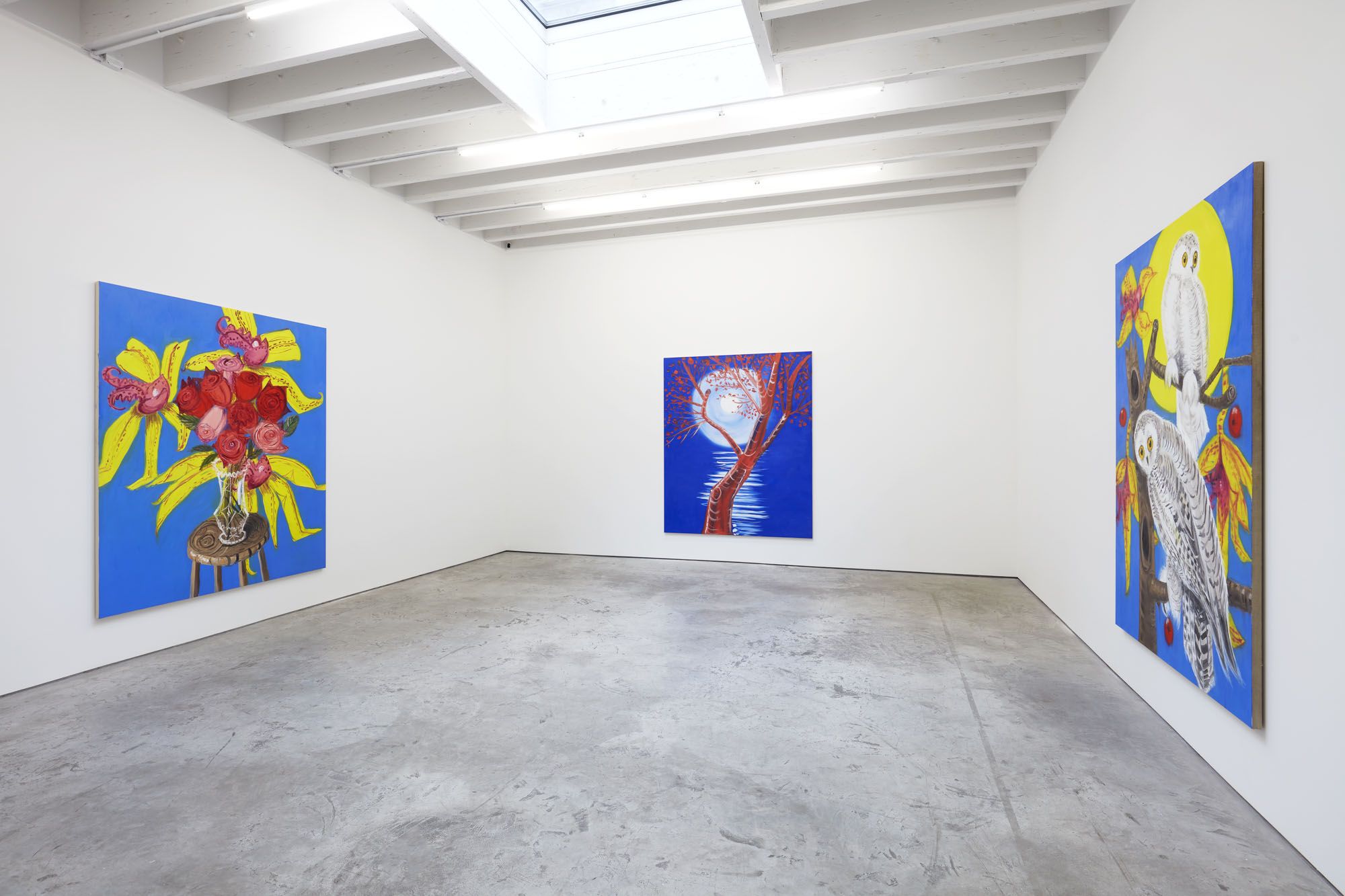 Ann Craven, Animals Birds Flowers Moons at Karma, photo 4