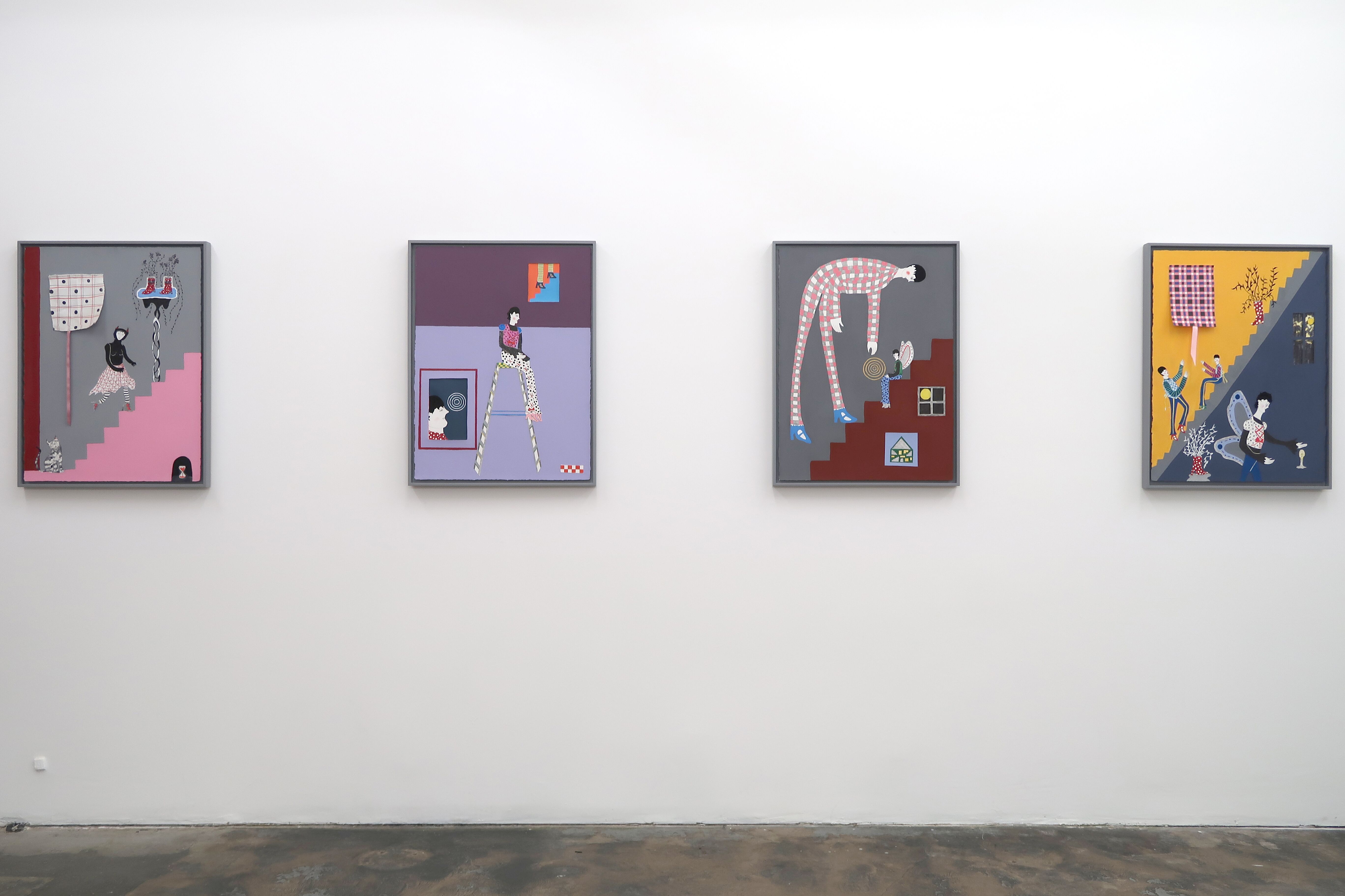Claire Christerson, Through the Window Up the Stairs at AA|LA, photo 2