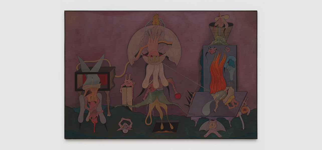Jorge Camacho, Five Paintings at Dusk at François Ghebaly, photo 4