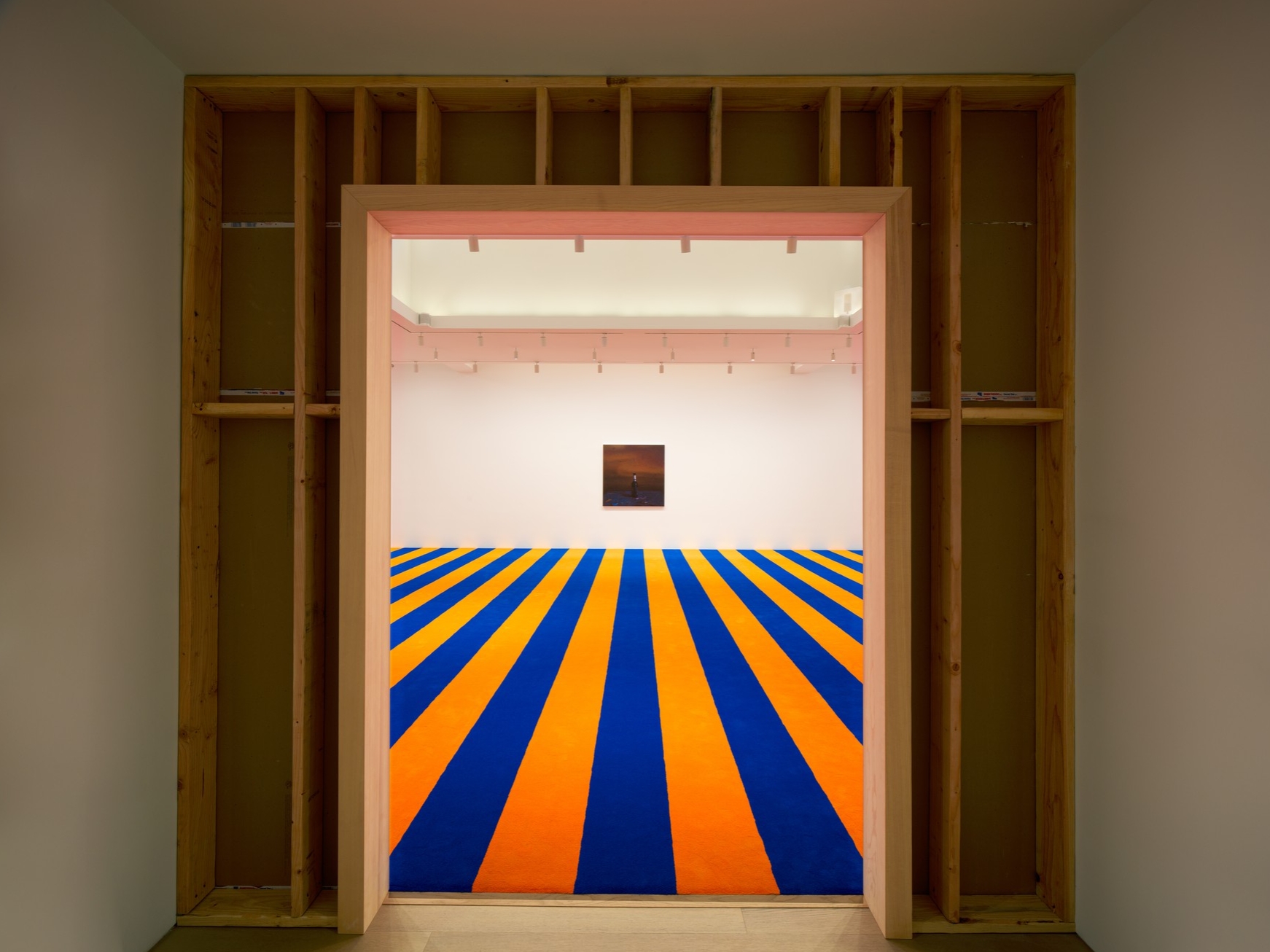 Rudolf Stingel, Rudolf Stingel at Gagosian, photo 4