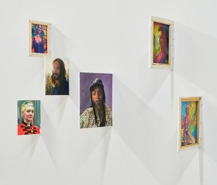 Andy Cross, Face to Face at Hionas Gallery, photo 2