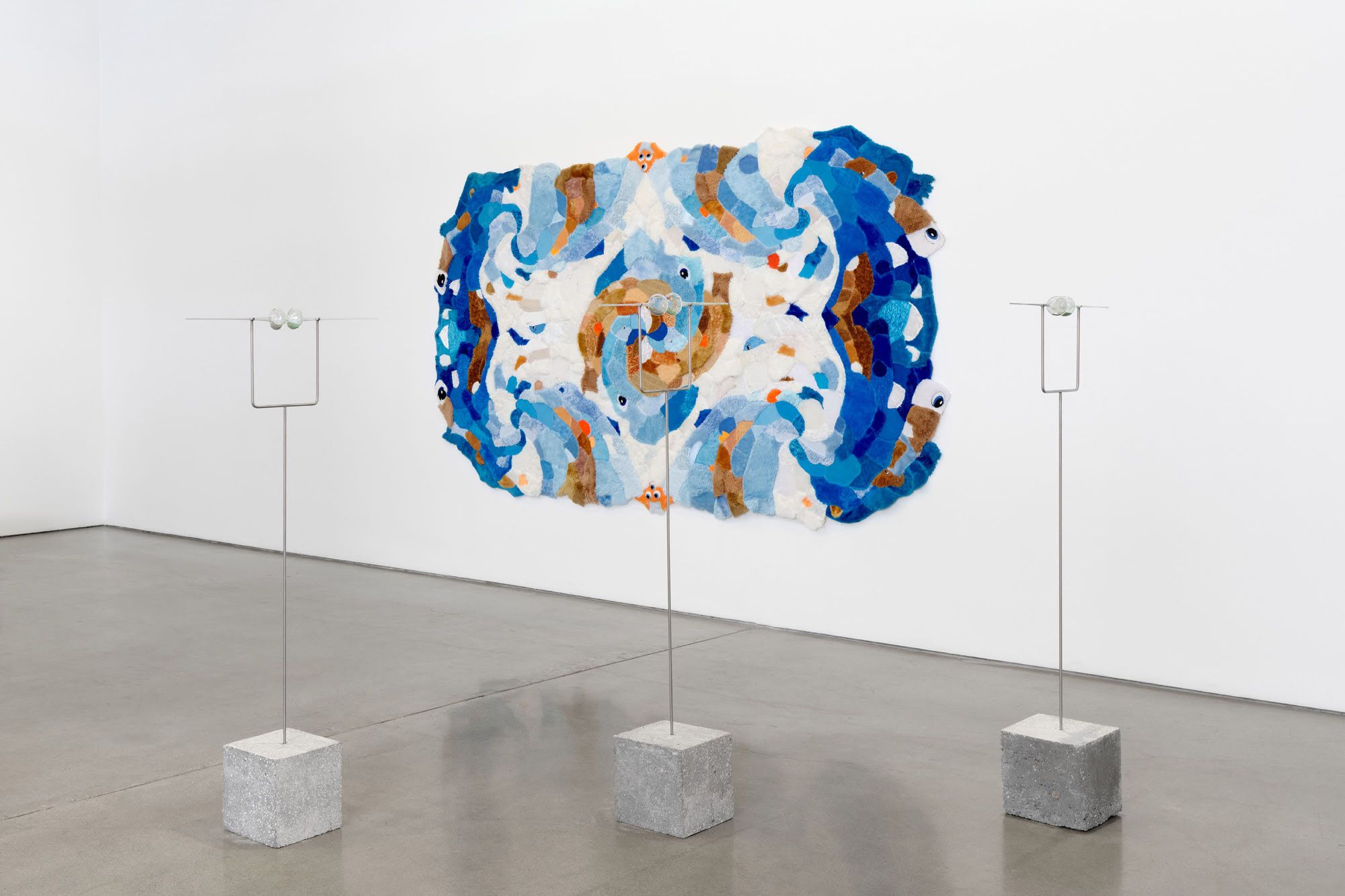 Agustina Woodgate, Instructions for Disappearing Territories at François Ghebaly, photo 2