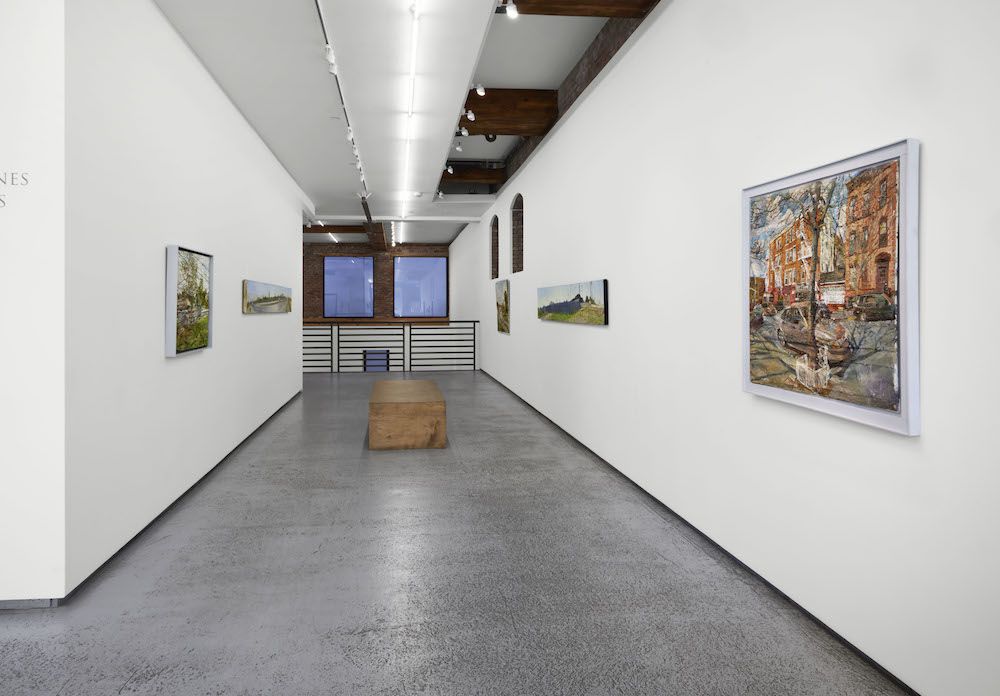 Rackstraw Downes & Stanley Lewis, On-Site at Betty Cuningham, photo 3