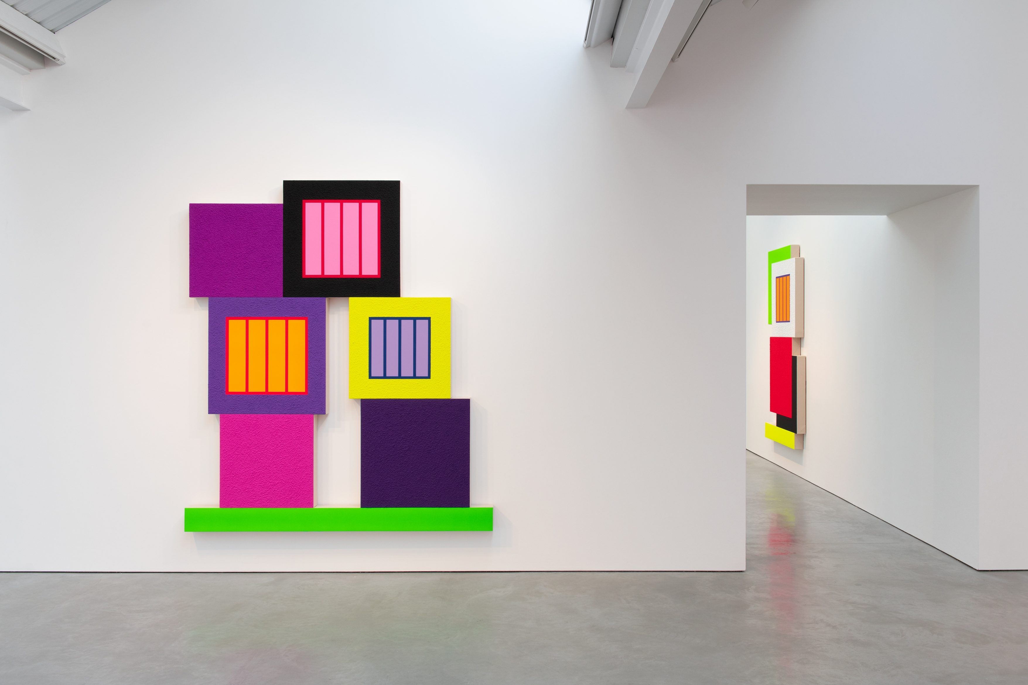 Peter Halley, New Paintings at Modern Art, photo 7