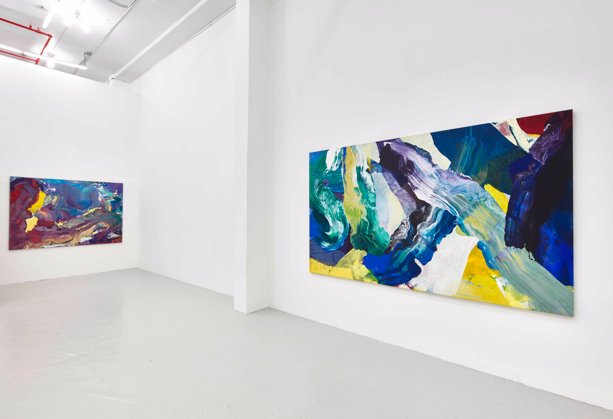 Elliott Lloyd, Color Wave, Paintings from 1973 to 1977 at David Richard Gallery, photo 3