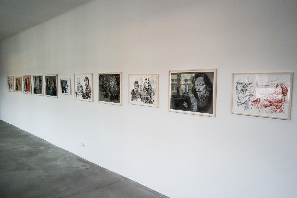 Behind The Screen - An Art Tribute to Isabelle Huppert, Behind The Screen - An Art Tribute to Isabelle Huppert at Michael Fuchs, photo 4