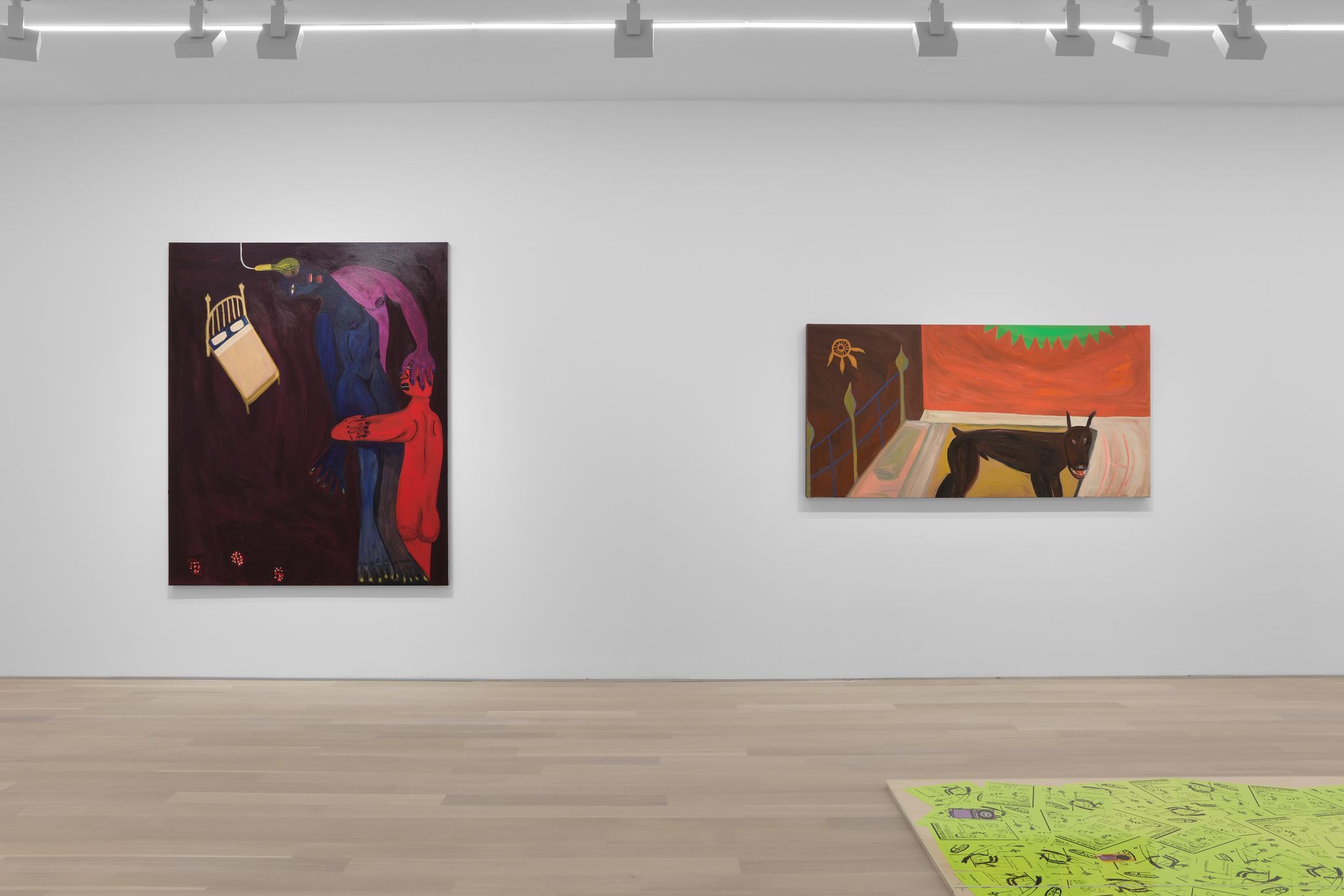 Marcus Jahmal, Double Down at Almine Rech, photo 8