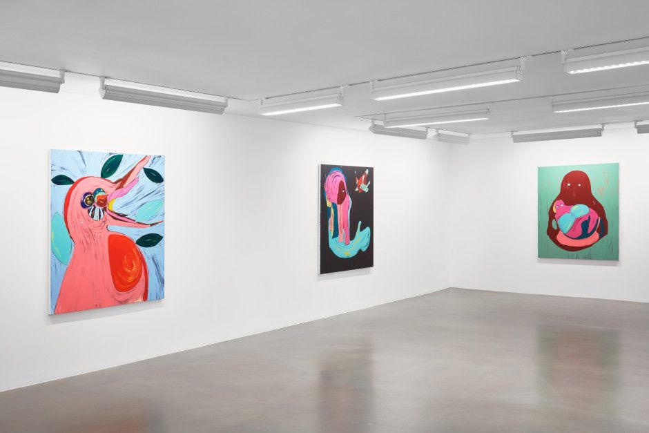 Nicola Tyson, Holding Pattern at Sadie Coles, photo 5
