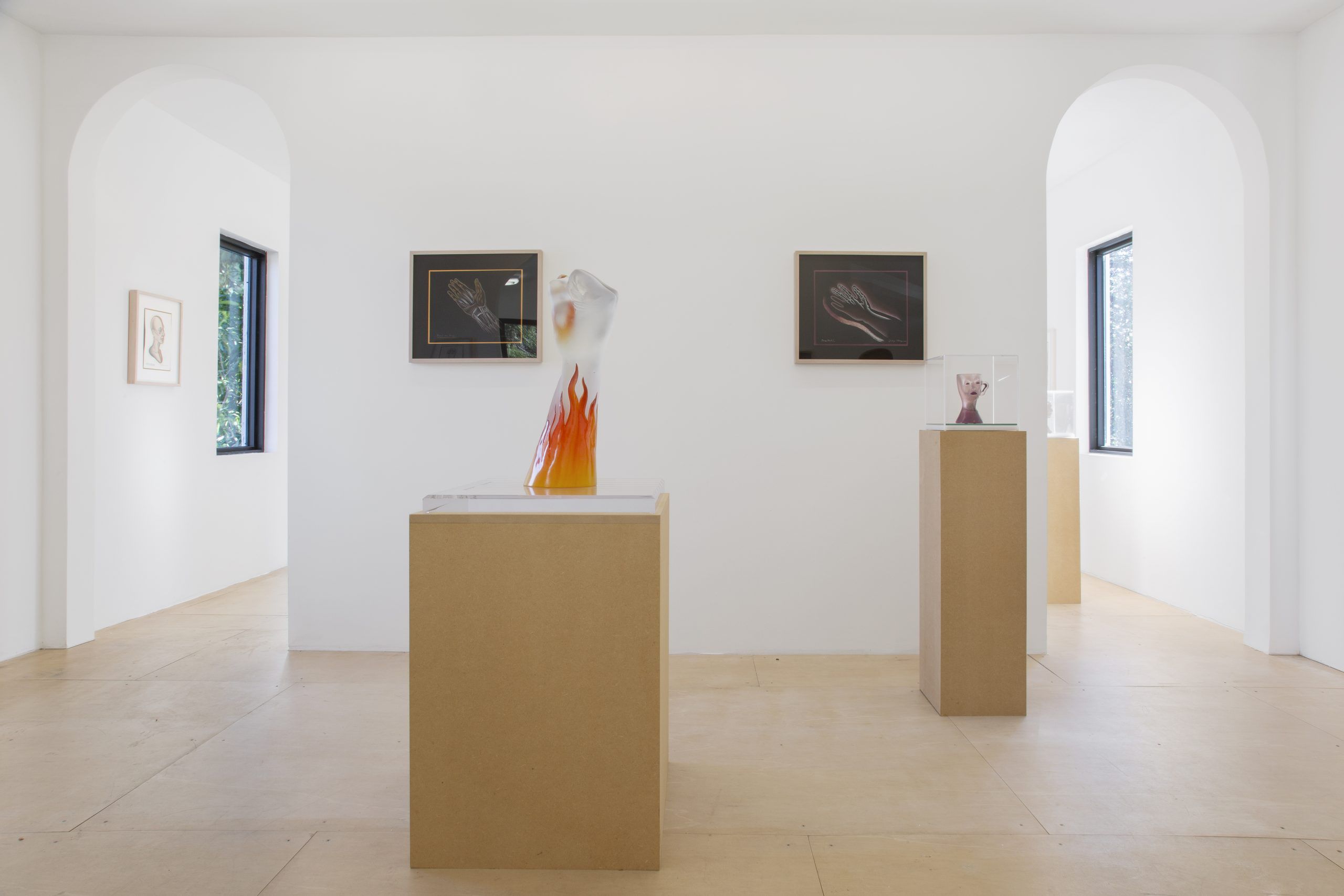 Judy Chicago in Glass, Judy Chicago in Glass at Nina Johnson, photo 3