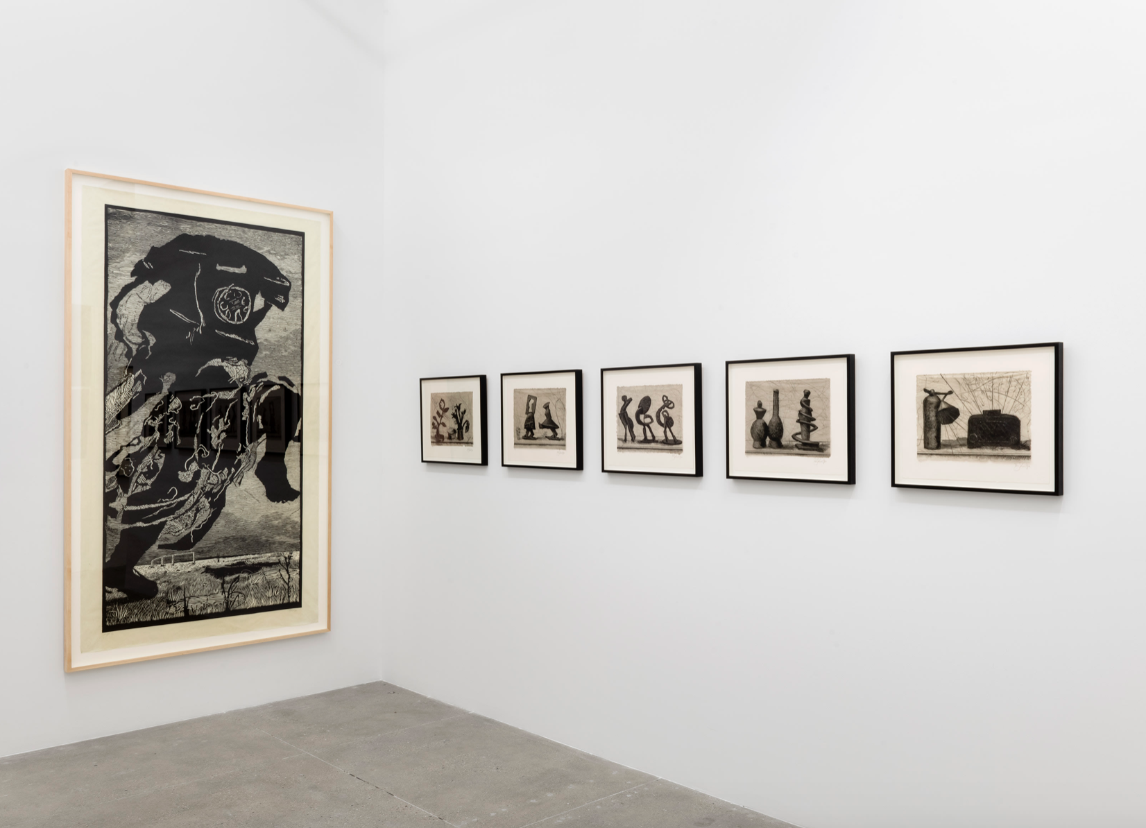 William Kentridge, Making Prints: Selected Editions 1998–2020 at Marian Goodman, photo 4