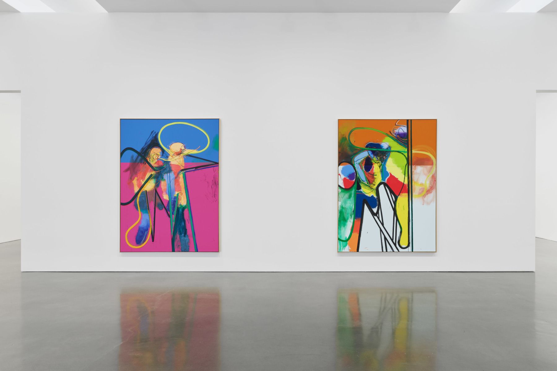 Daniel Richter, Furor II at Regen Projects, photo 7