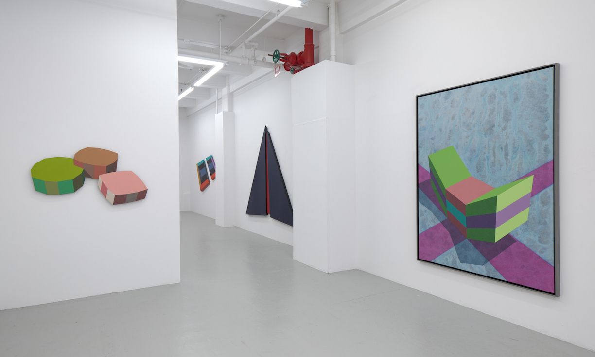 Ronald Davis, Paintings: 1960s Through 2010 at David Richard Gallery, photo 17
