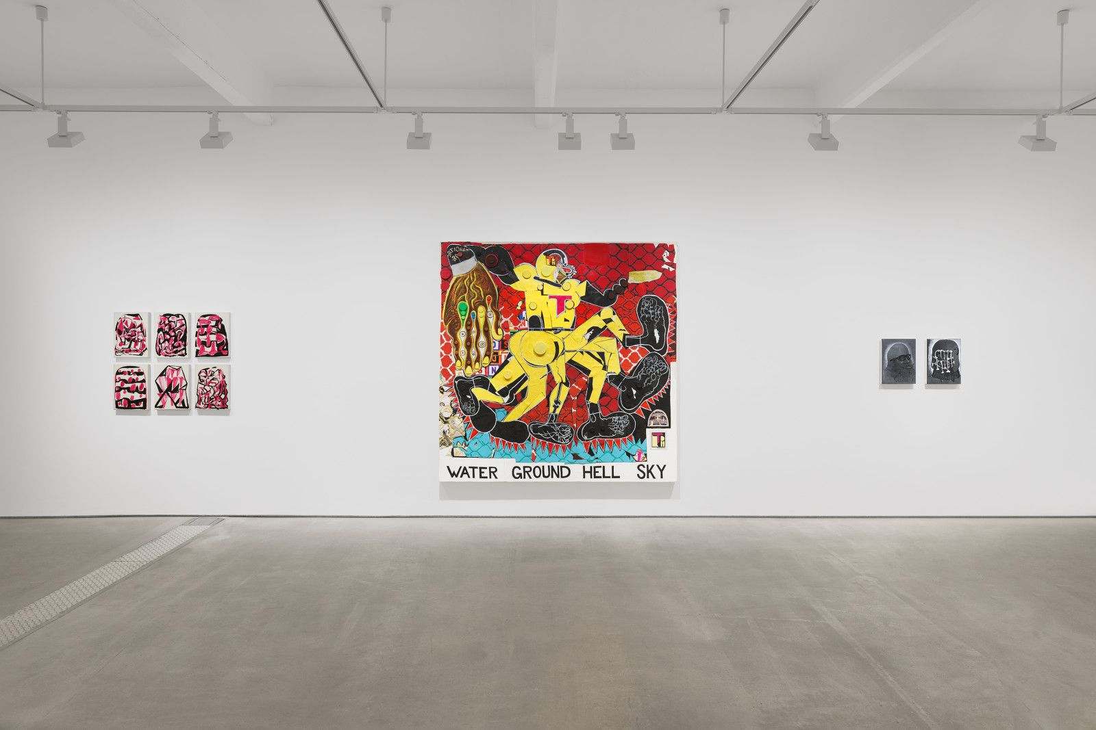 Trenton Doyle Hancock, Water Ground Hell Sky at Hales, photo 7