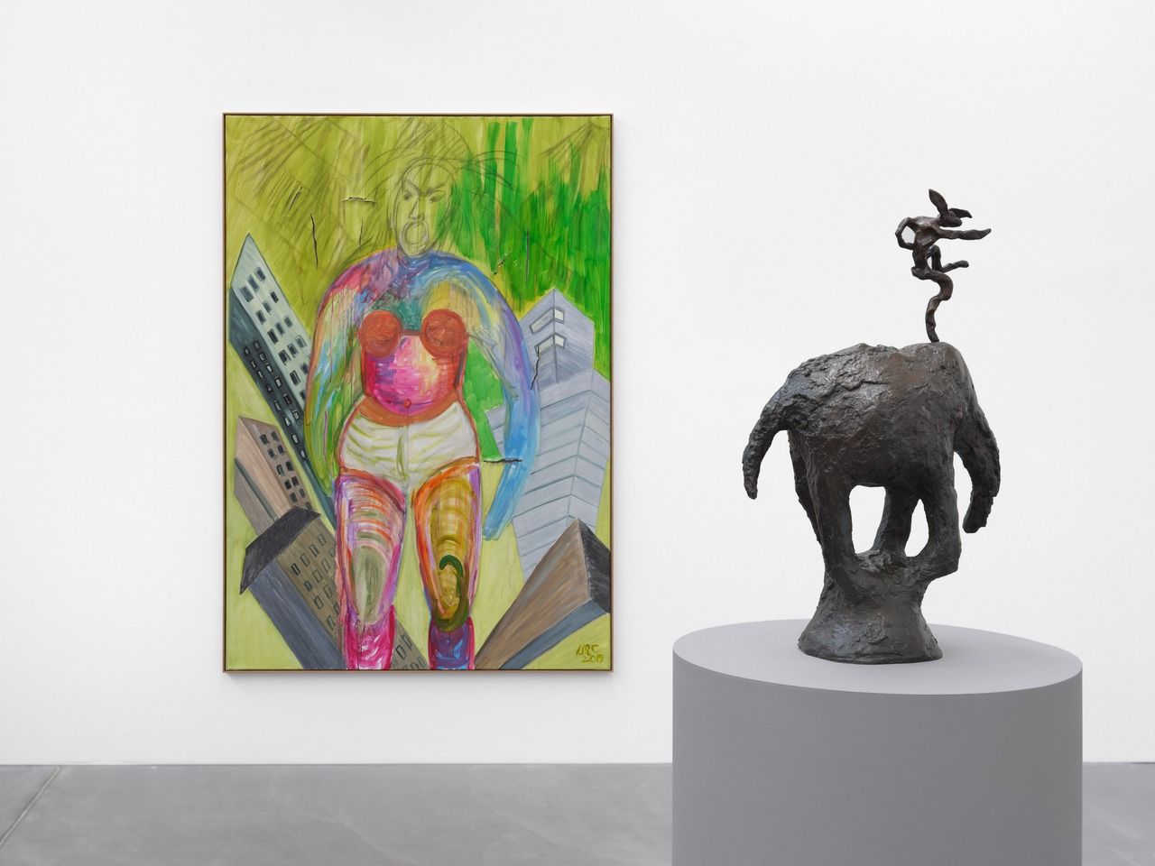 Barry Flanagan & Ursula Reuter Christiansen, Fable and Form at Von Bartha, photo 2