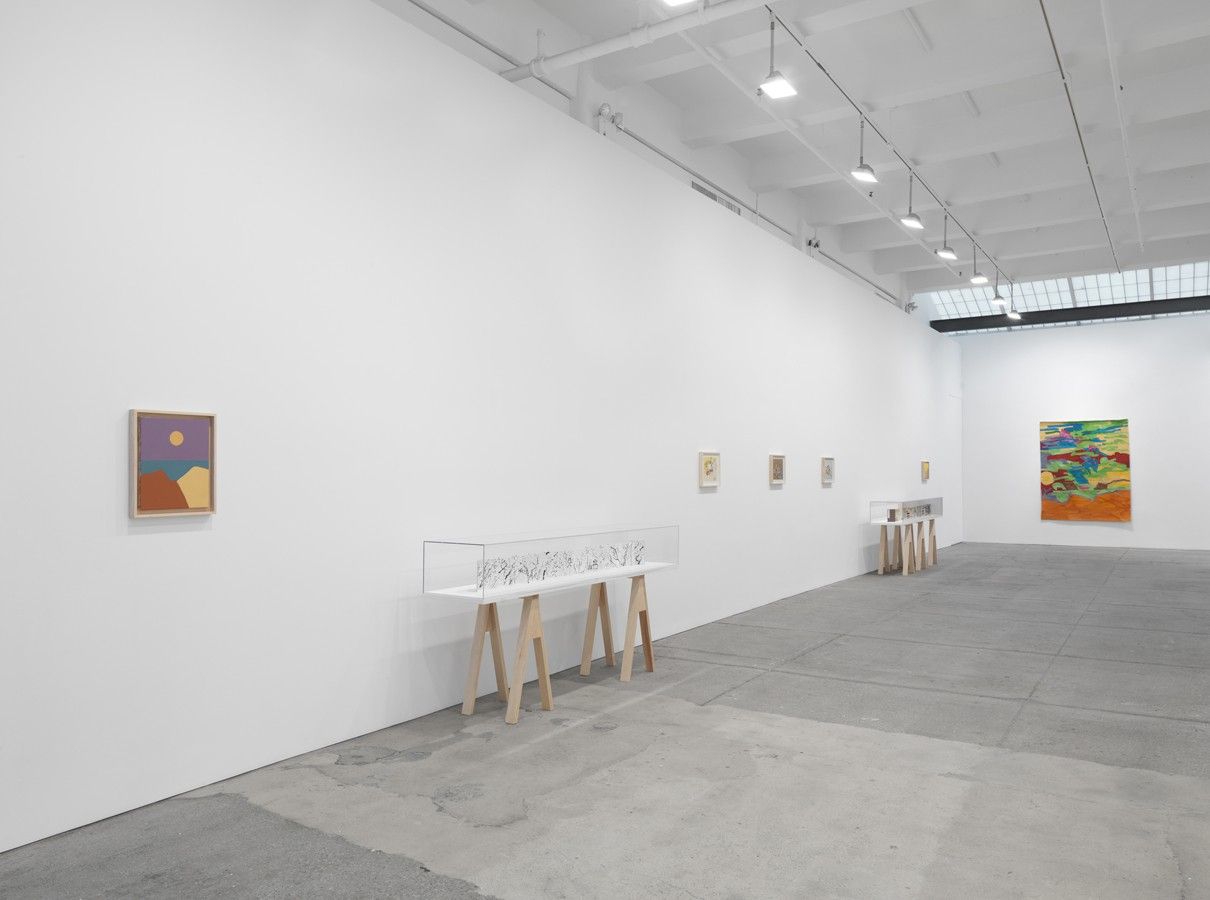 Etel Adnan, Etel Adnan at Lelong & Co, photo 2