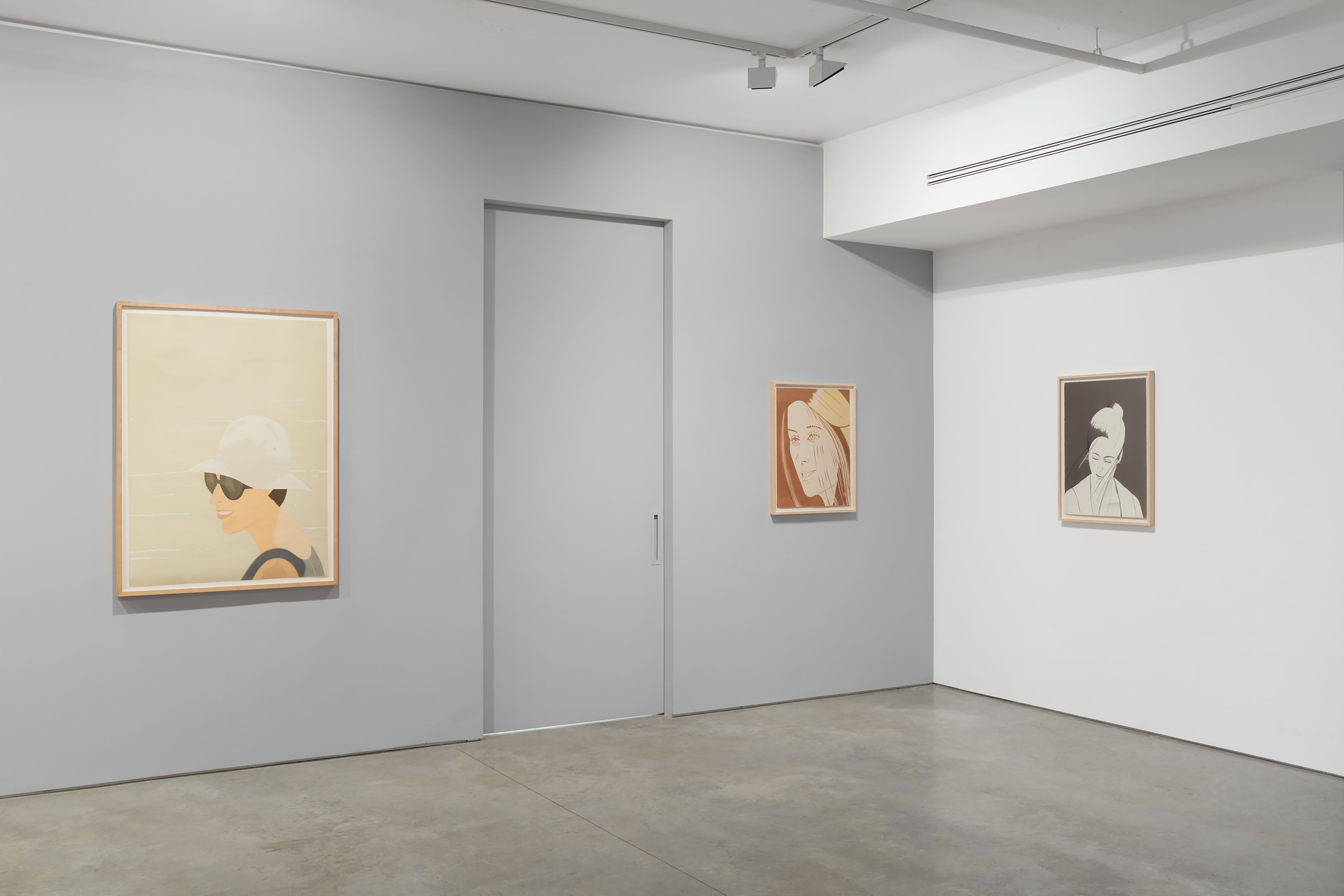 Alex Katz, Portraits at Marlborough, photo 7