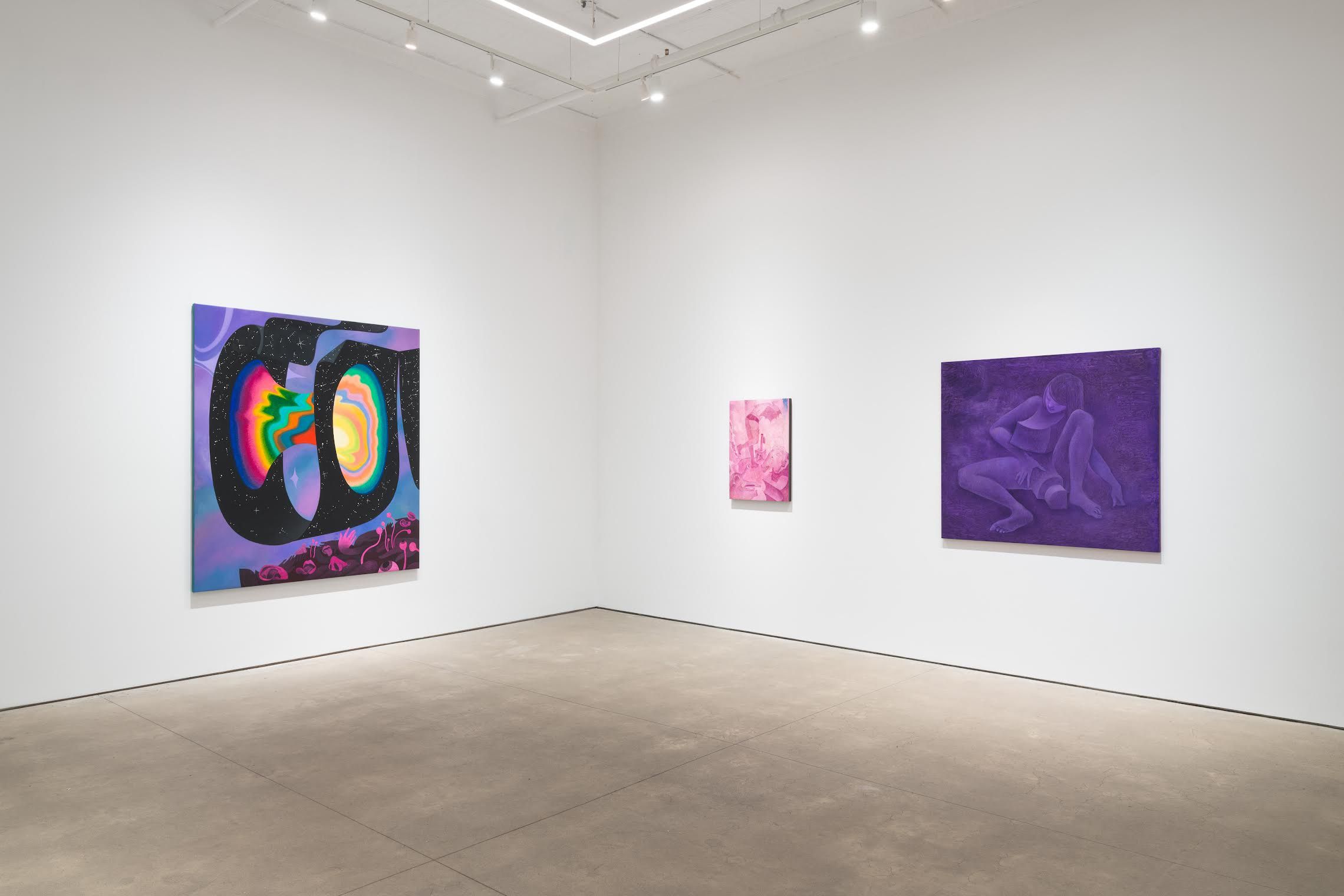 Hortensia Mi Kafchin, Paintings Made for Aliens Above at P·P·O·W, photo 2
