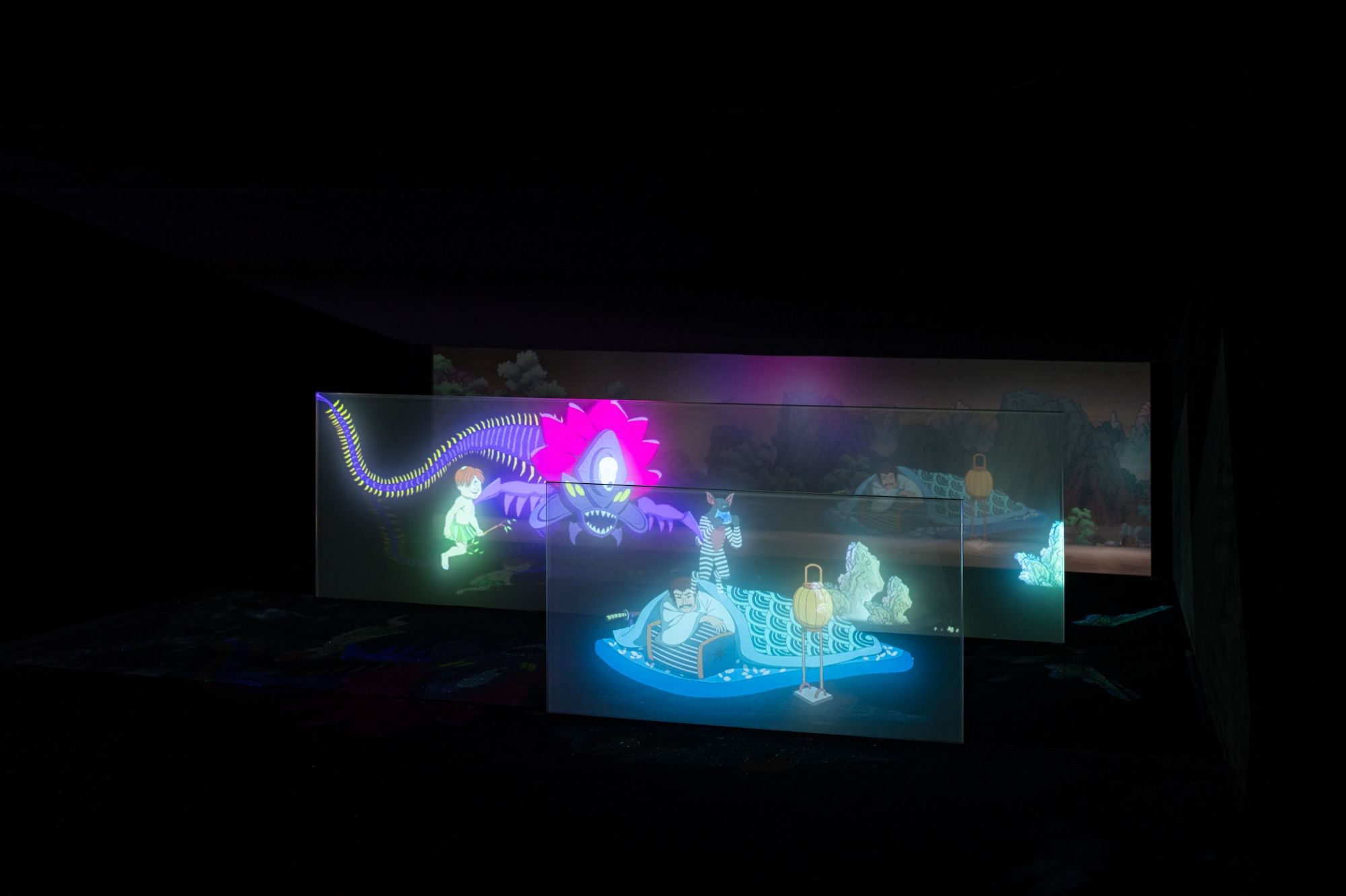 Ho Tzu Nyen, Three Stories: Monsters, Opium, Time at Kiang Malingue, photo 5