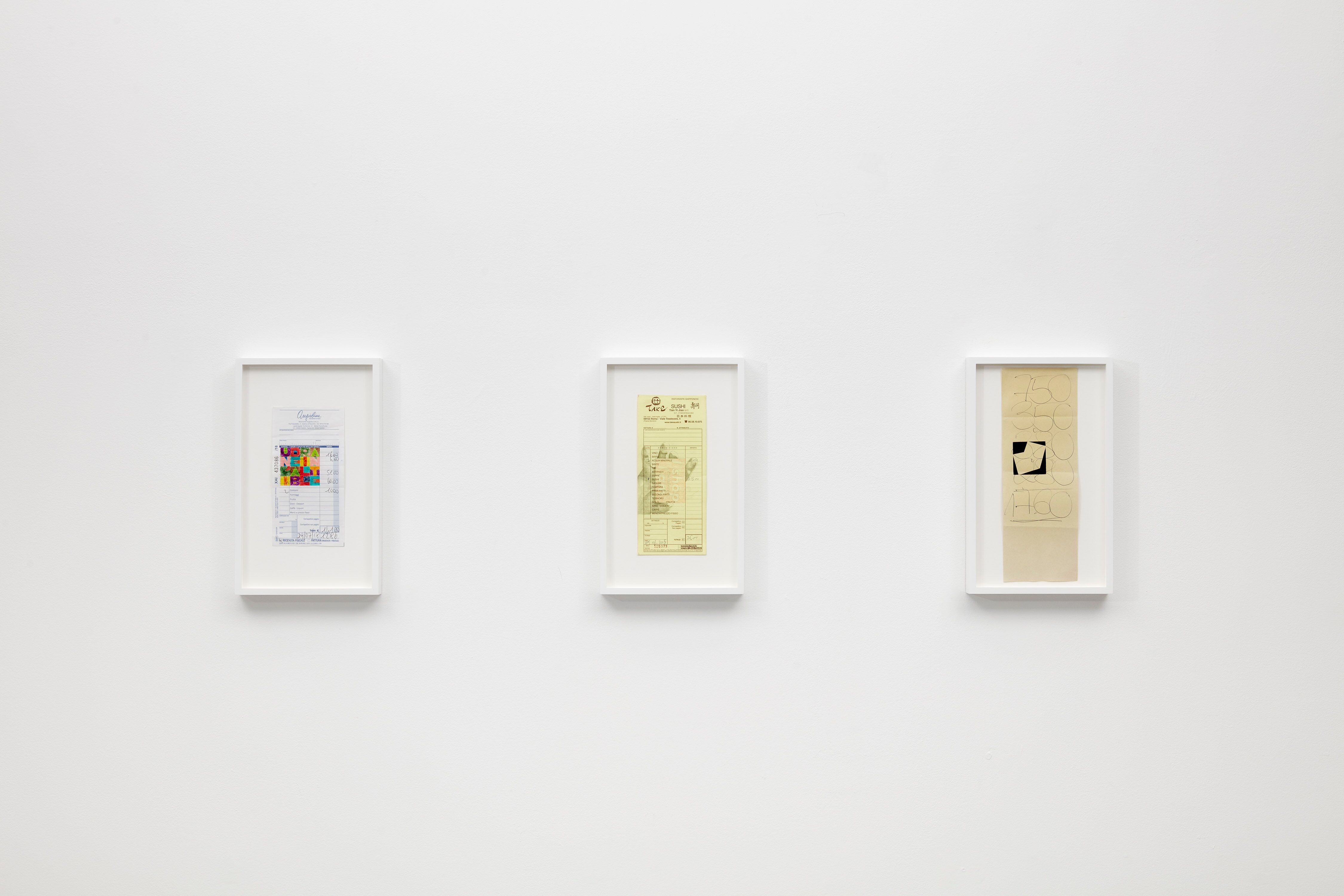 Jonathan Monk, Restaurant Drawings at Casey Kaplan, photo 10