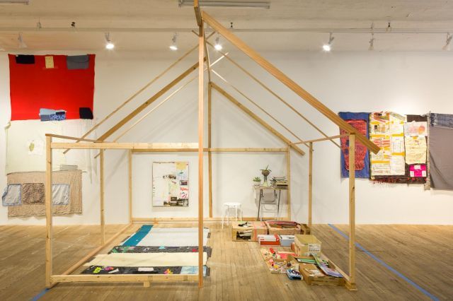 Susan Cianciolo, Run Prayer, Run Café, Run Library at Bridget Donahue, photo 2