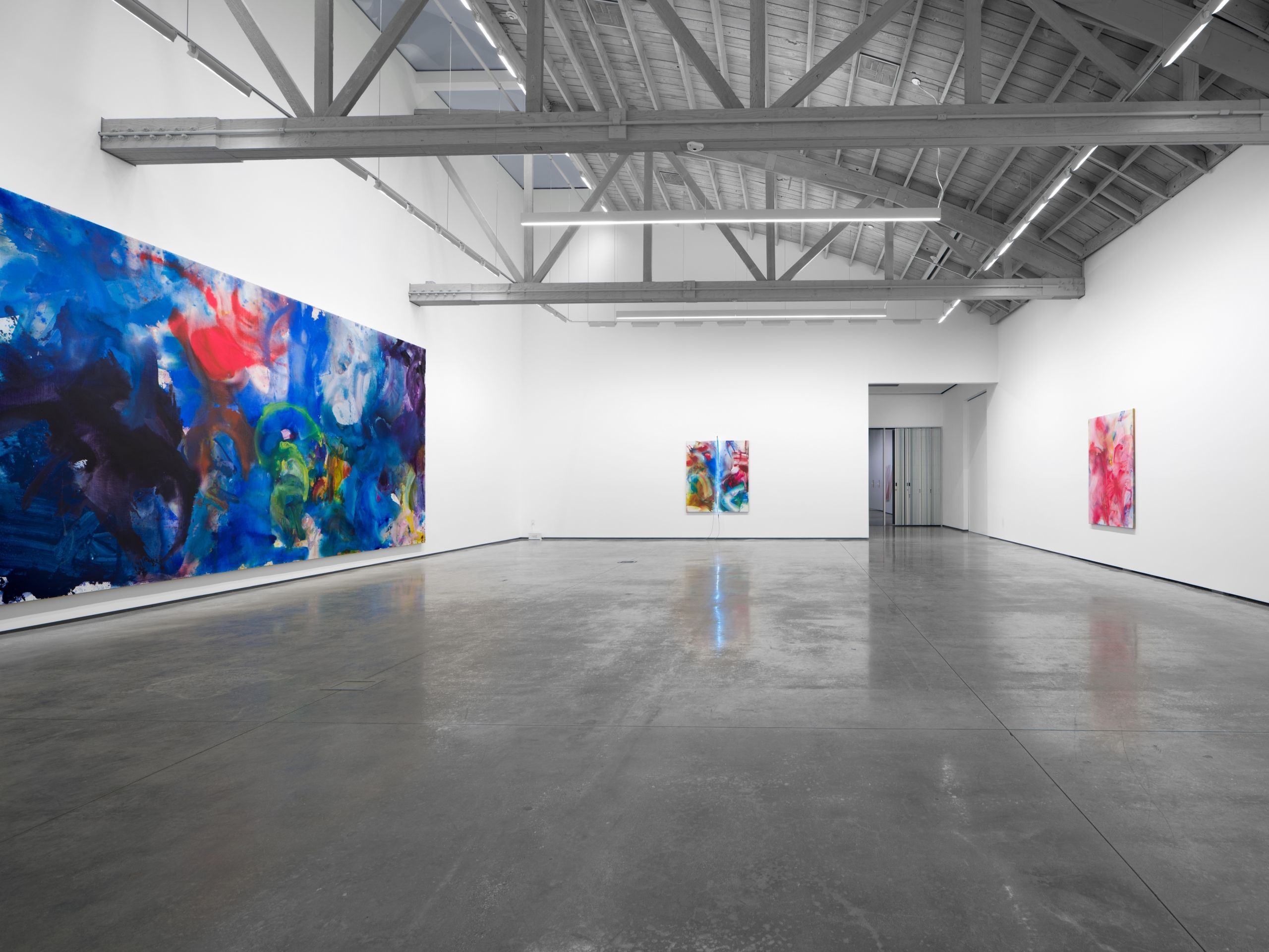 Mary Weatherford, Mountains Mud Prisms Air at David Kordansky Gallery, photo 12
