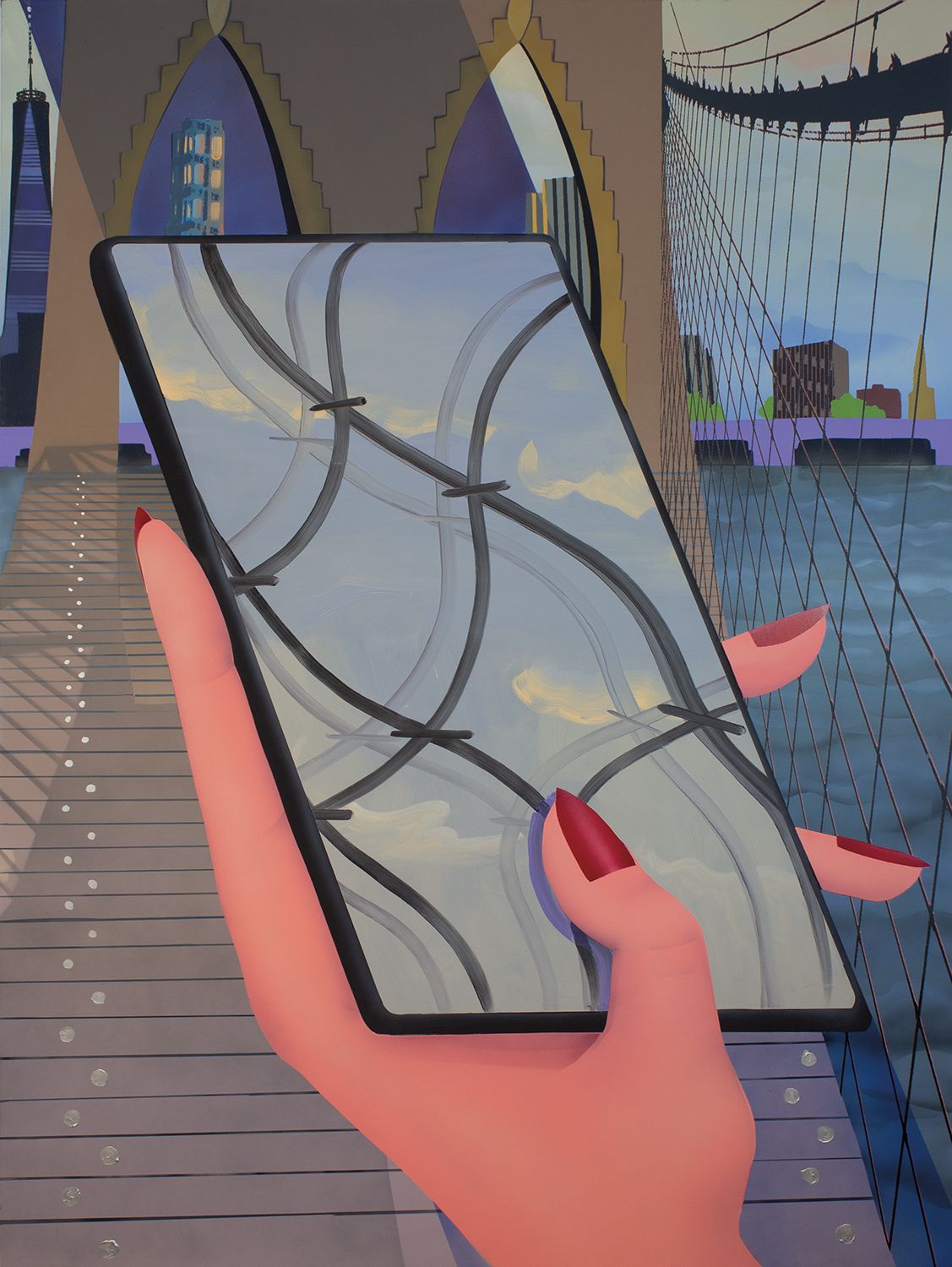 Melissa Brown, NYNY2020 at Derek Eller Gallery, photo 2