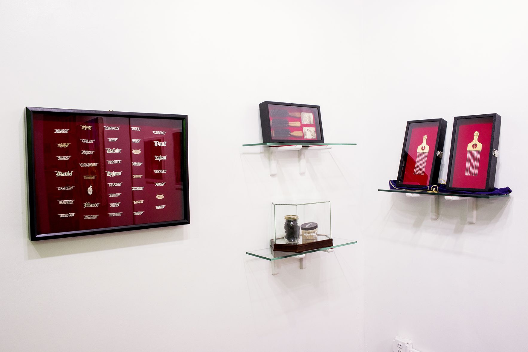 Azikiwe Mohammed, Potential Futures / Black Receipts at Idio Gallery, photo 3