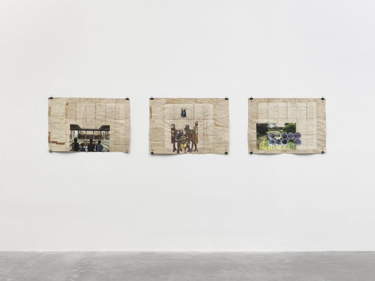 Ibrahim Mahama, Lazarus at White Cube, photo 8