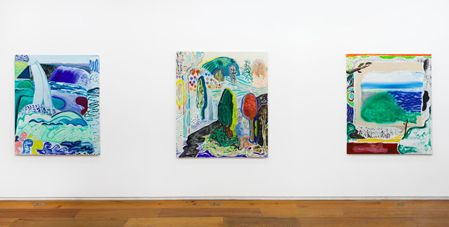 Shara Hughes, Far Out at American Contemporary, photo 2