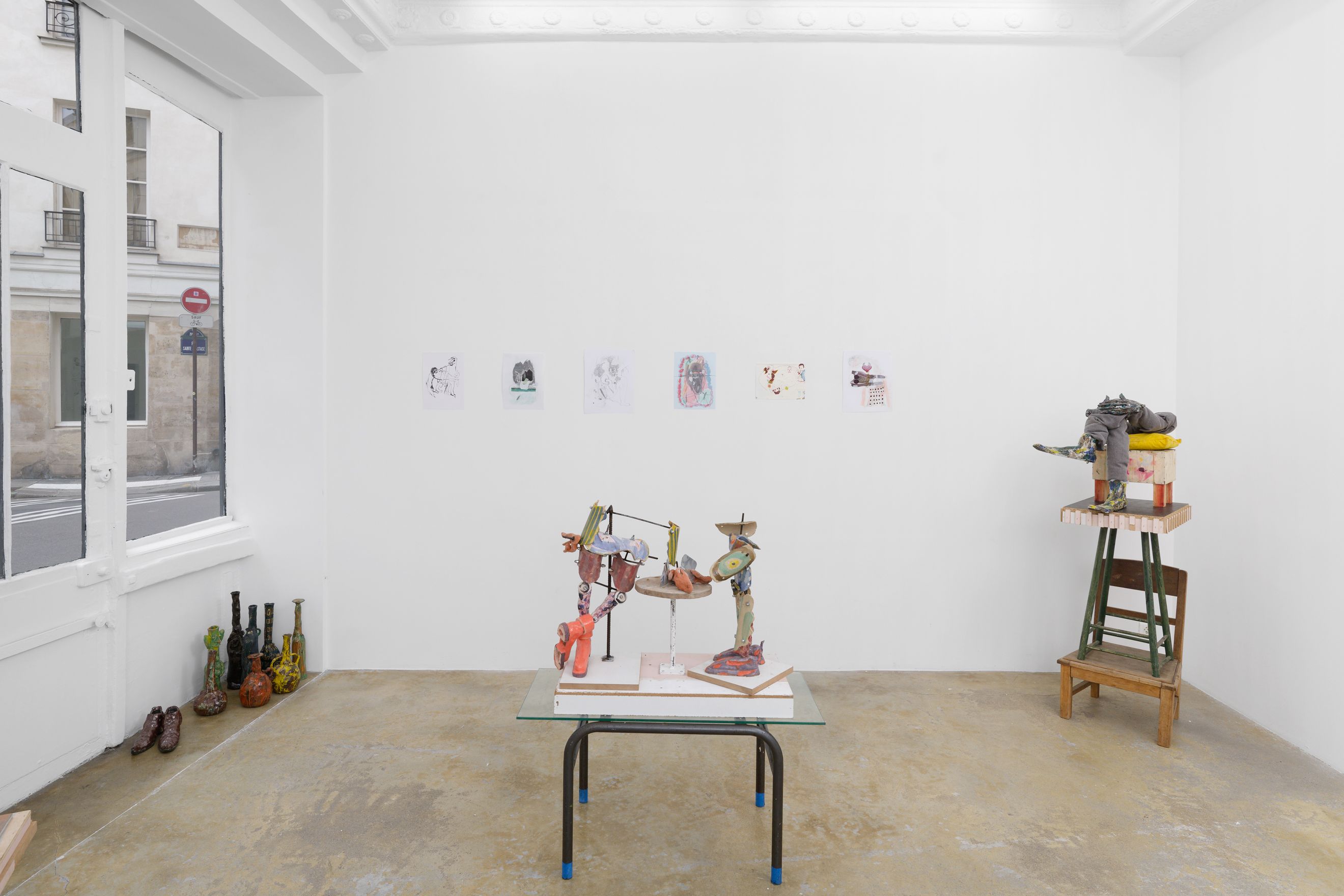 David Posth-Kohler & Manoela Prates, Que Veut la Vie Quand tu Chutes at Florence Loewy, photo 2