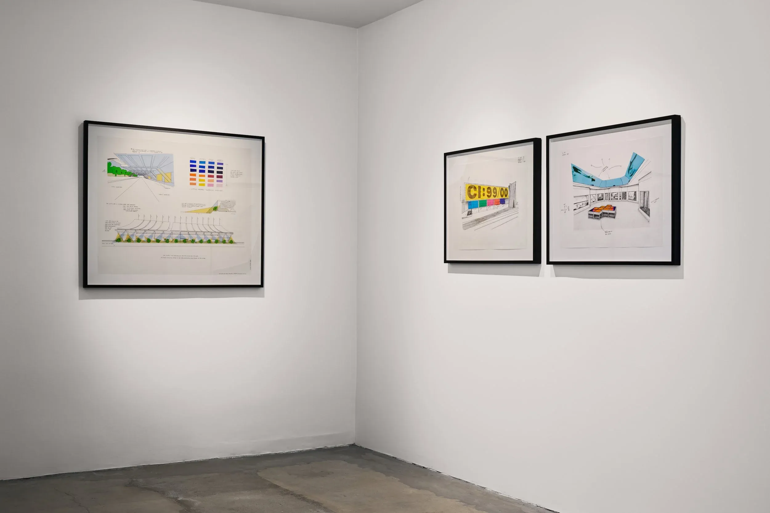 Diana Thater, Drawings 1999-2006 at 1301PE, photo 5