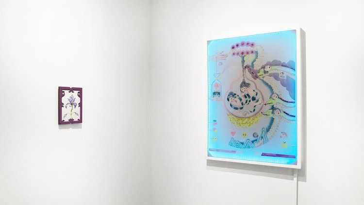 Hannah Lim & G.E. Liu, Tigers and Dragons and Ghosts Oh My! at Dinner Gallery, photo 2