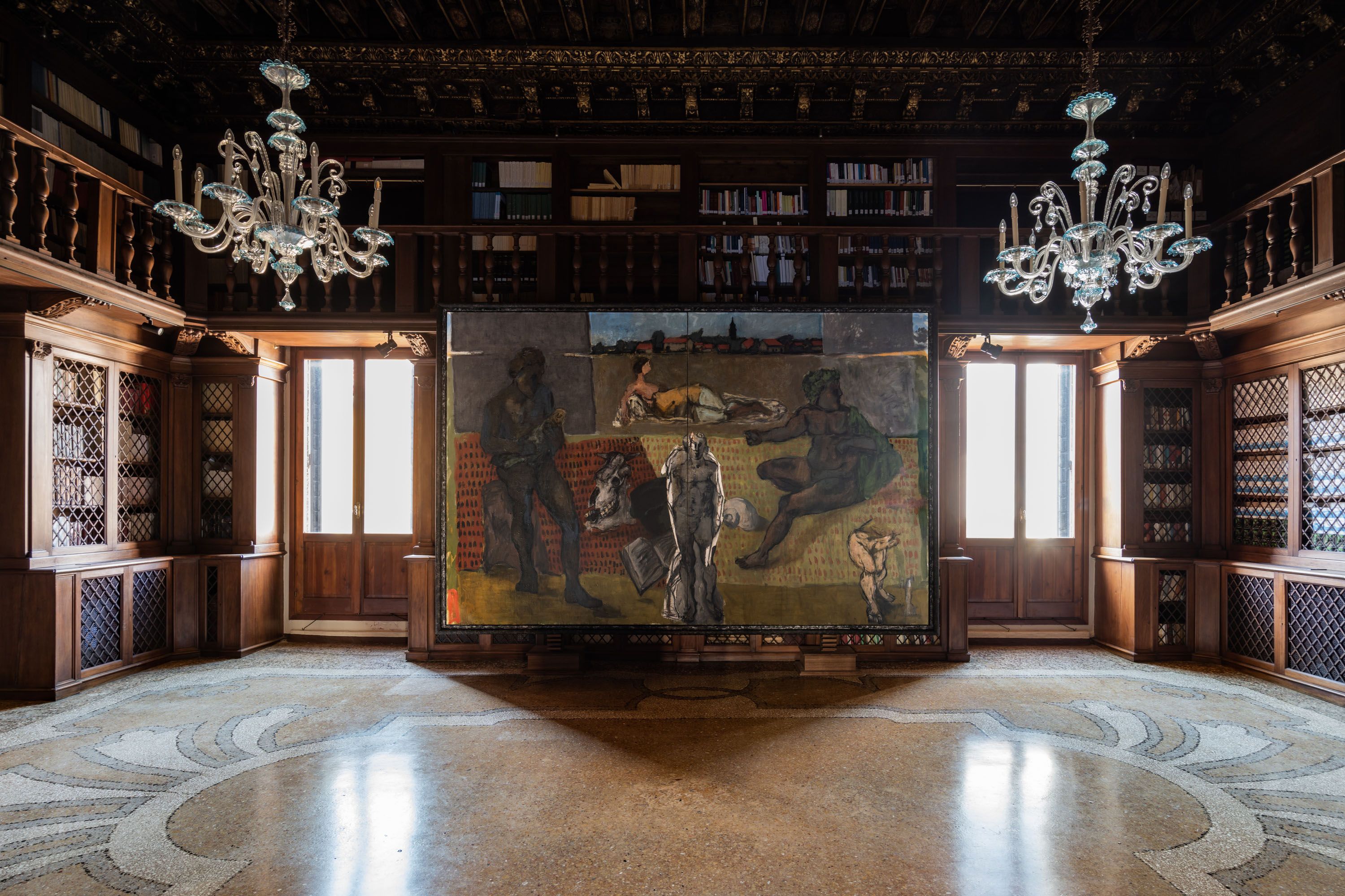 Markus Lüpertz, Palazzo Loredan at Istituto Veneto di Scienze, Lettere ed Arti, photo 4