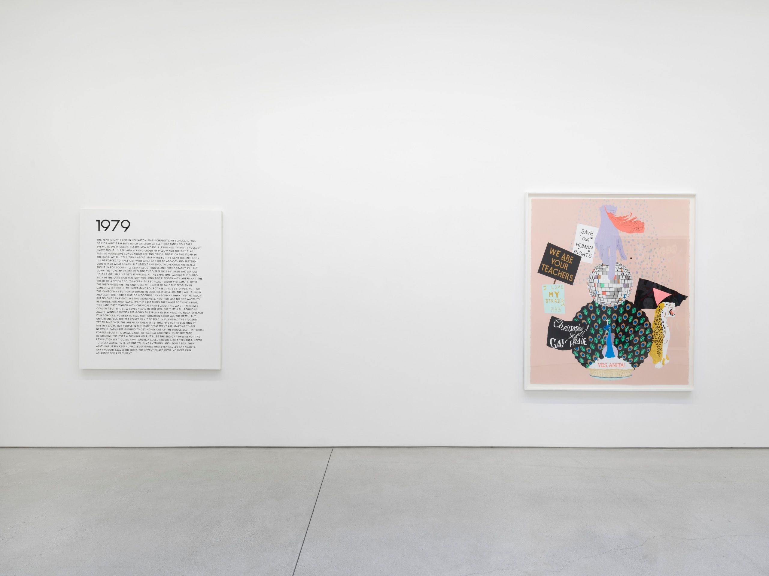 Matthew Brannon, Le Gant de Velours, Traversing the Fantasy, and the Thousand-Yard Stare (Disparate Subjects Happening Concurrently, 1977–1979) at David Kordansky Gallery, photo 8