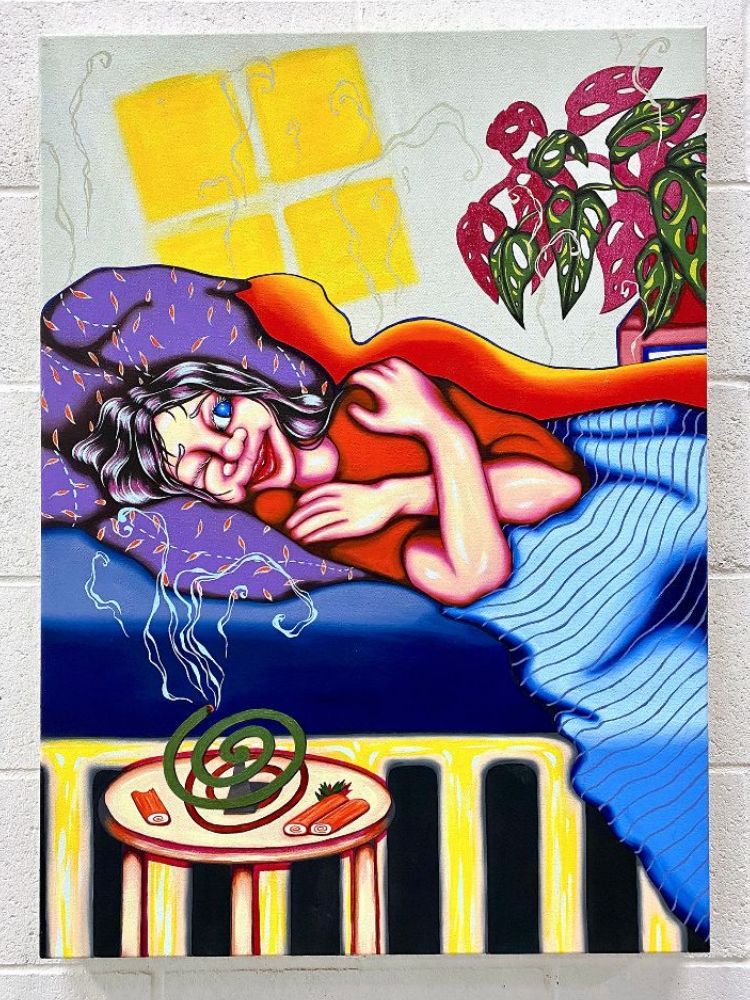 Zoé Blue M., Passionate Attitudes at The Gallery @ El Centro, photo 2