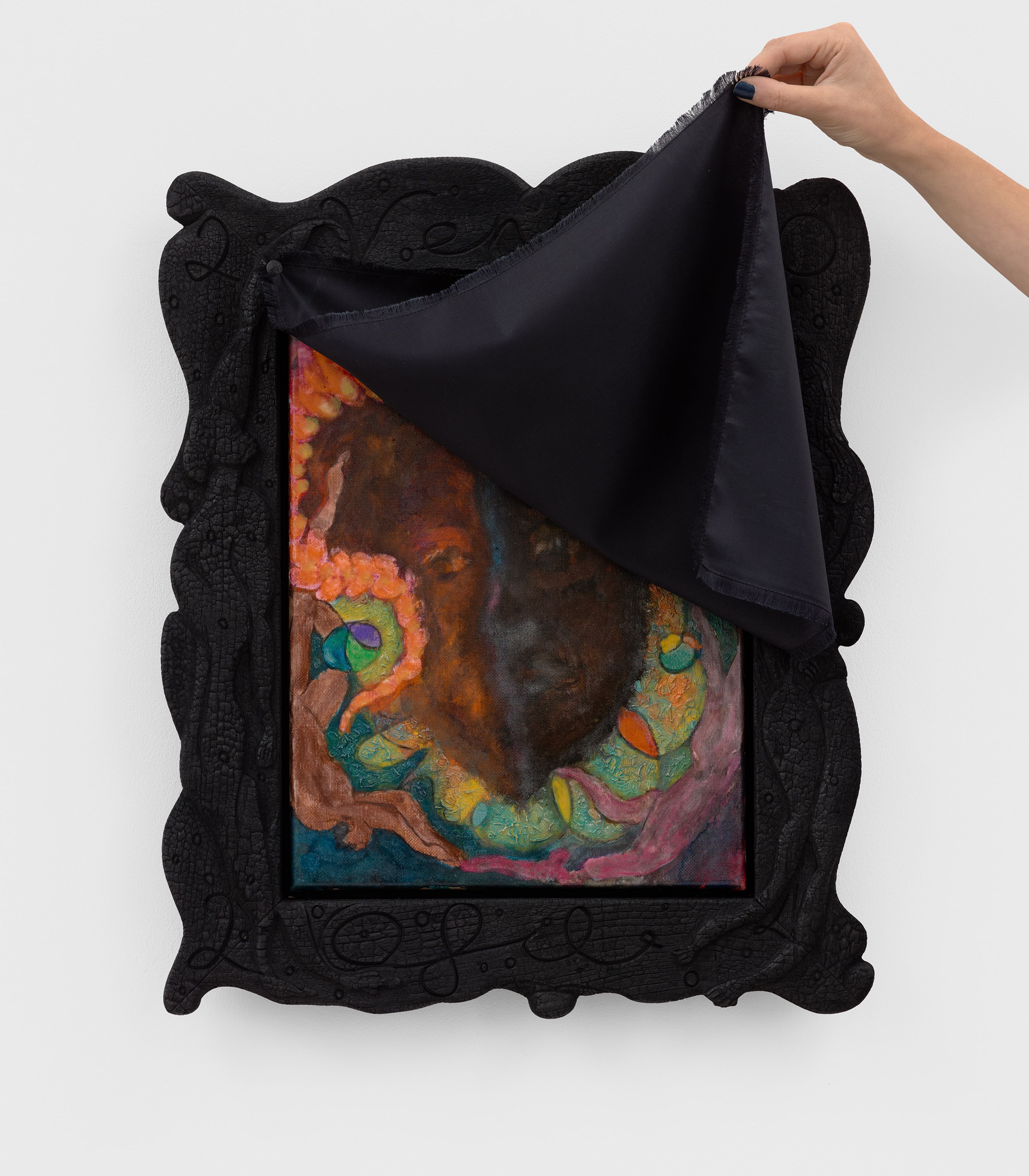 Chris Ofili, Joyful Sorrow at David Zwirner, photo 6