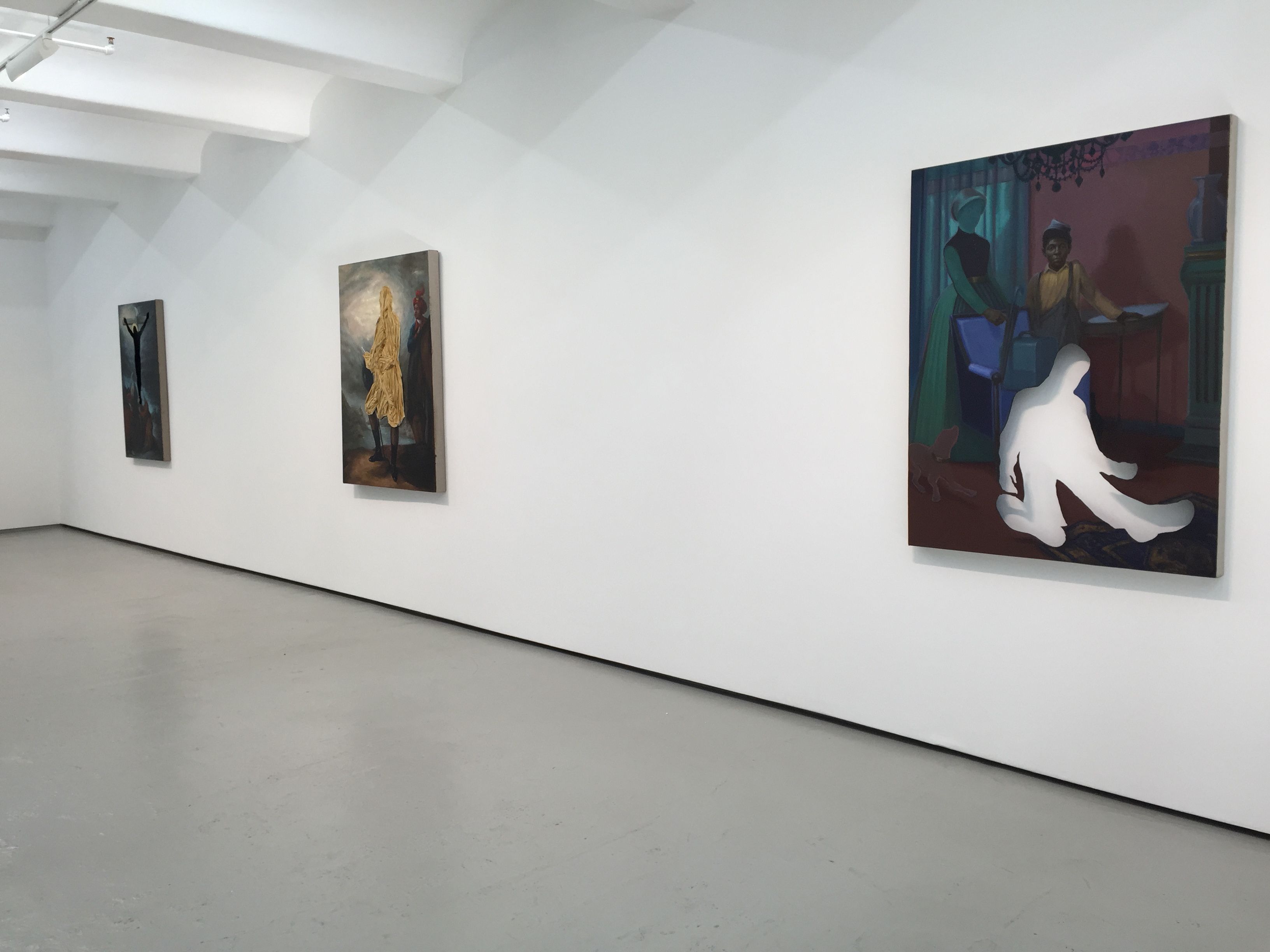 Titus Kaphar, Drawing the Blinds at Jack Shainman, photo 4
