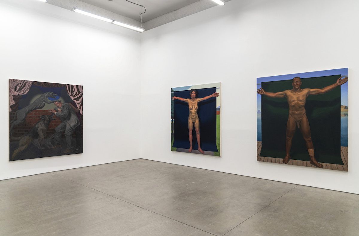 John Denniston II, White Lies at Swivel Gallery, photo 2