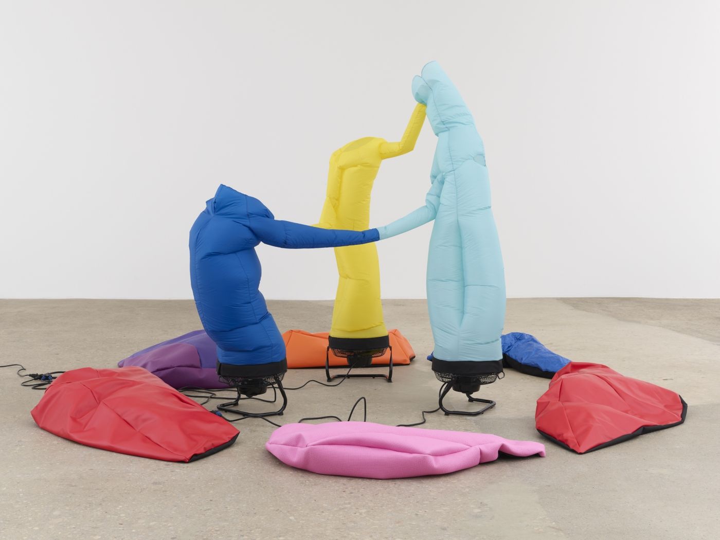 Paul Chan, The Bather's Dilemma at Greene Naftali, photo 2