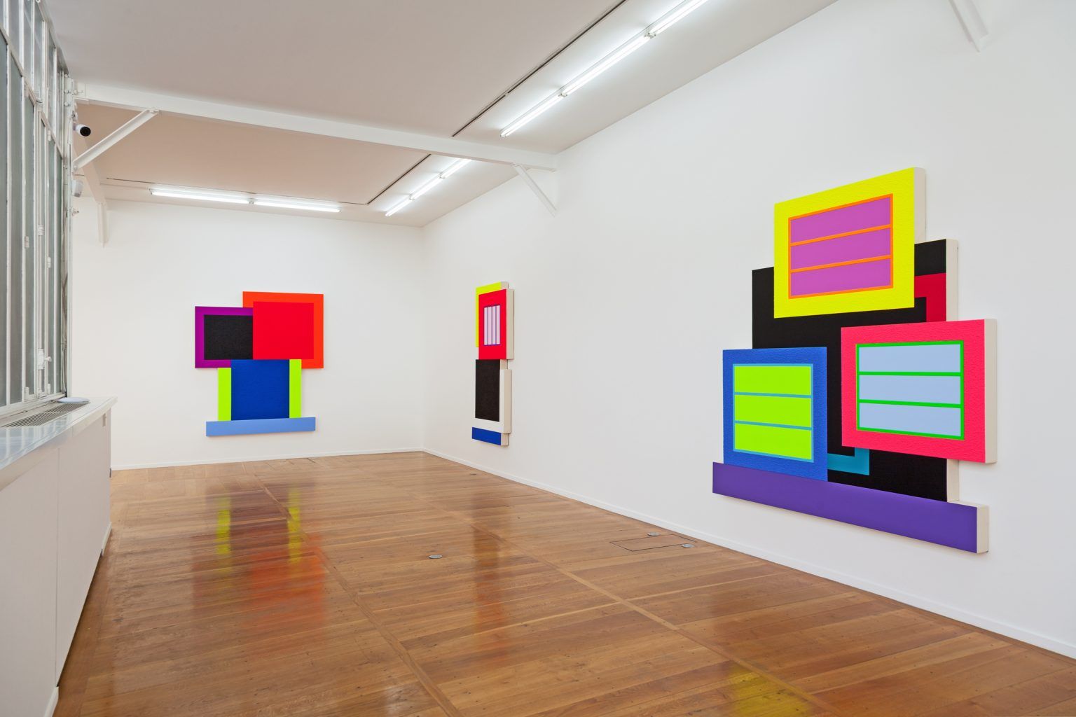 Peter Halley, Recent Paintings at Xippas, photo 5