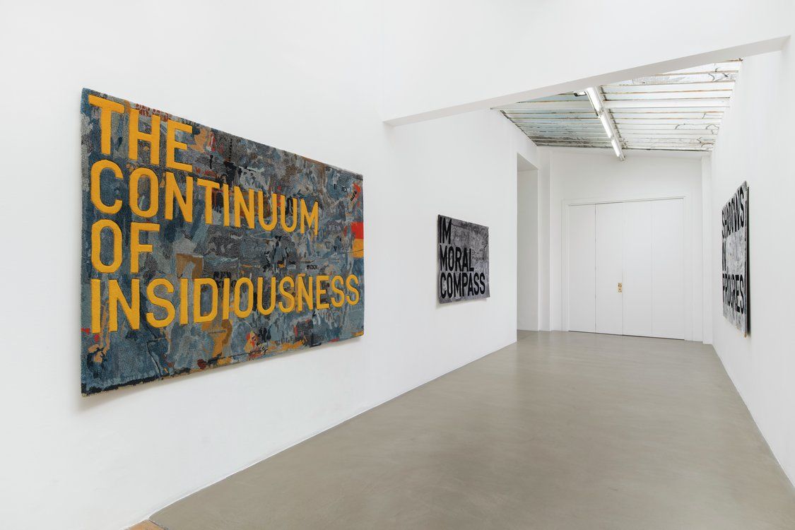 Rirkrit Tiravanija, Untitled 2020 (Once Upon a Time) (After Jasper Johns) at Chantal Crousel, photo 6