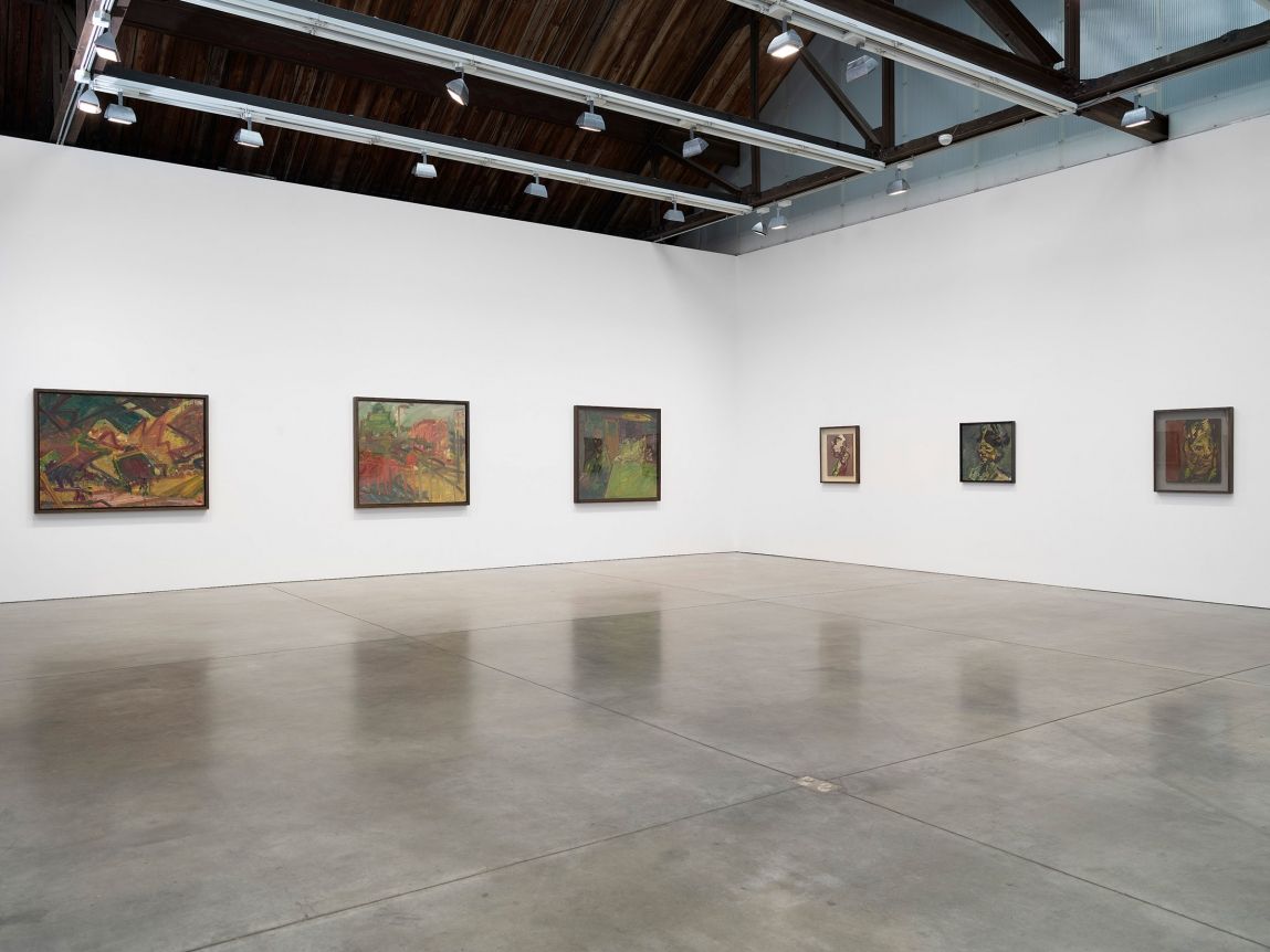 Frank Auerbach, Selected Works, 1978-2016 at Luhring Augustine, photo 4