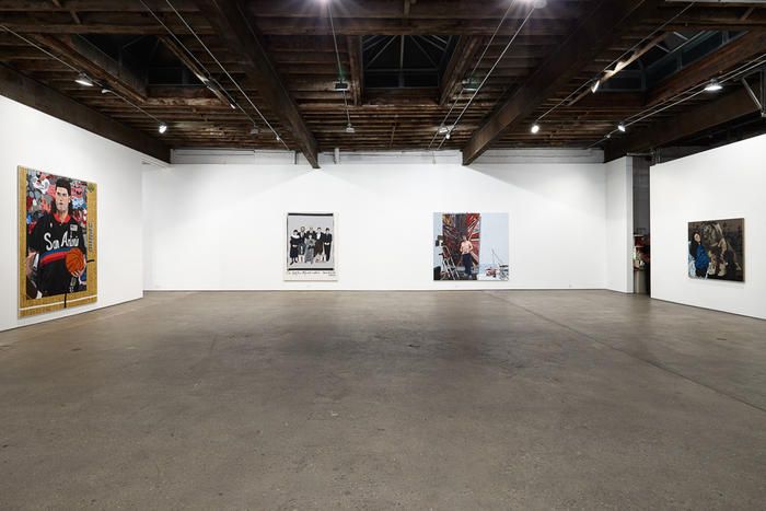 Jonas Wood, Portraits at Anton Kern, photo 4