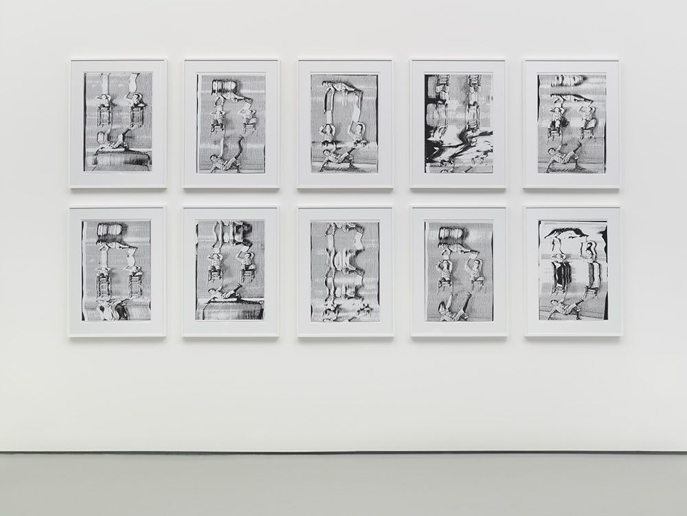 Sigmar Polke, Photocopierarbeiten at Fergus McCaffrey, photo 3