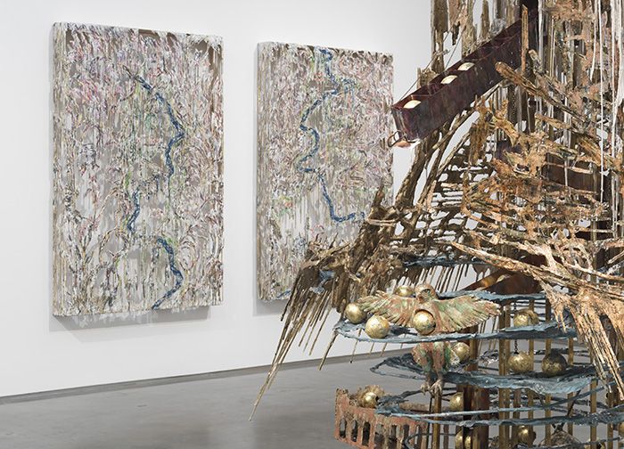 Diana Al-Hadid, Falcon's Fortress at Marianne Boesky Gallery, photo 2