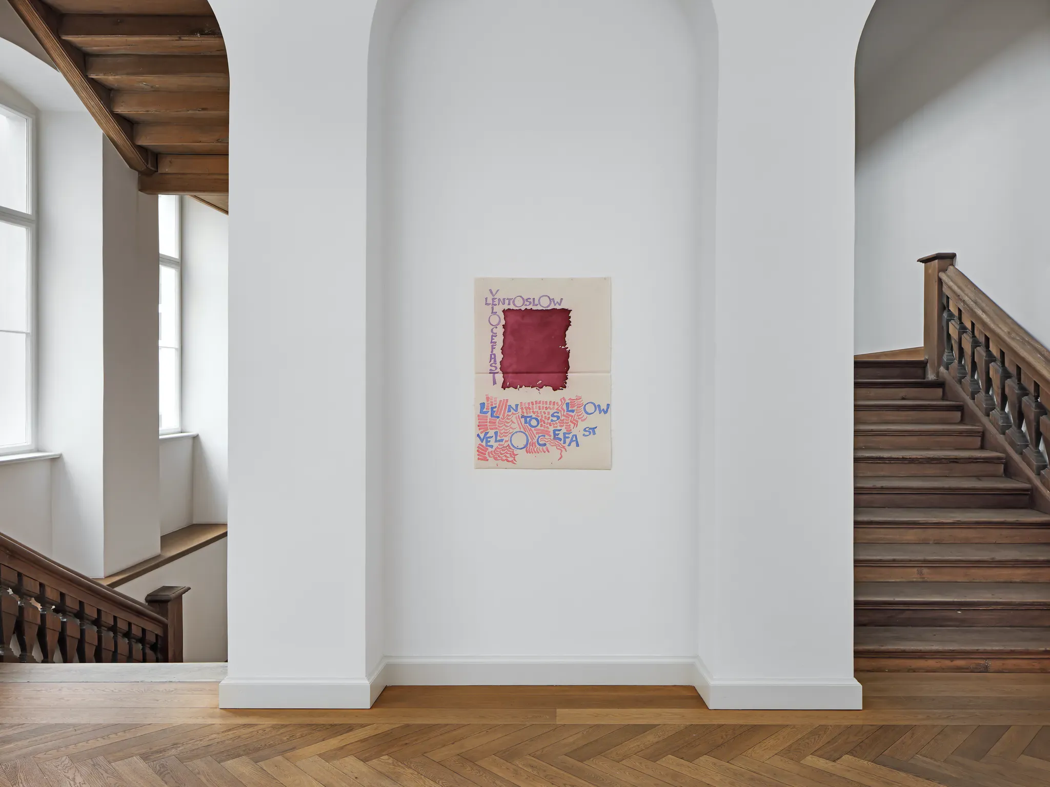 Giorgio Griffa, Tempo Infinito e Nontempo at Kewenig, photo 8