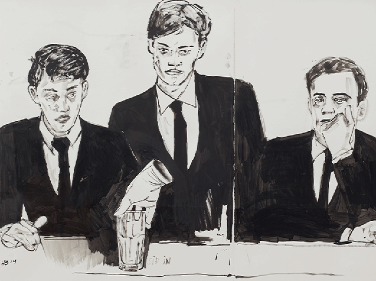 Hernan Bas, Developing Time Life at Lehmann Maupin, photo 5