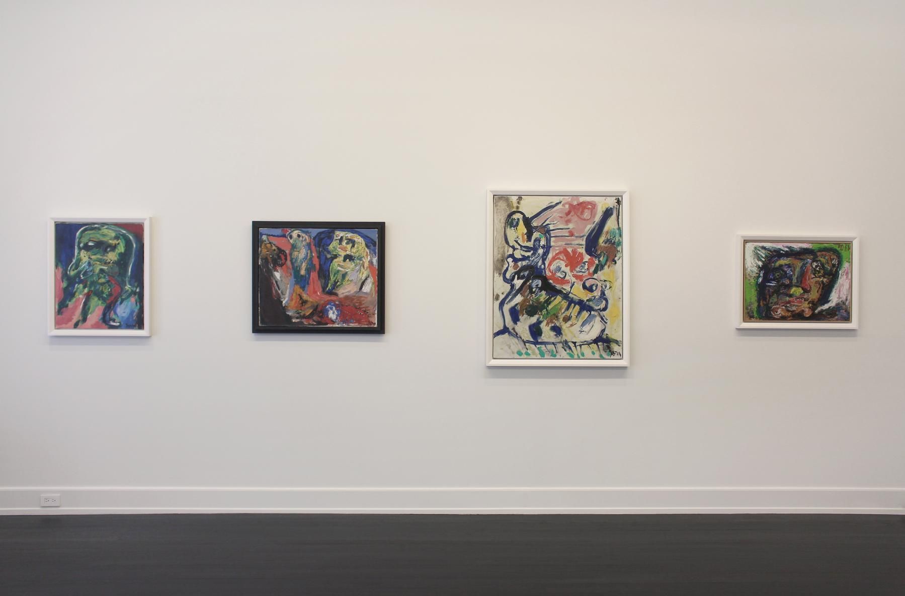 Asger Jorn, The Open Hide at Petzel, photo 2